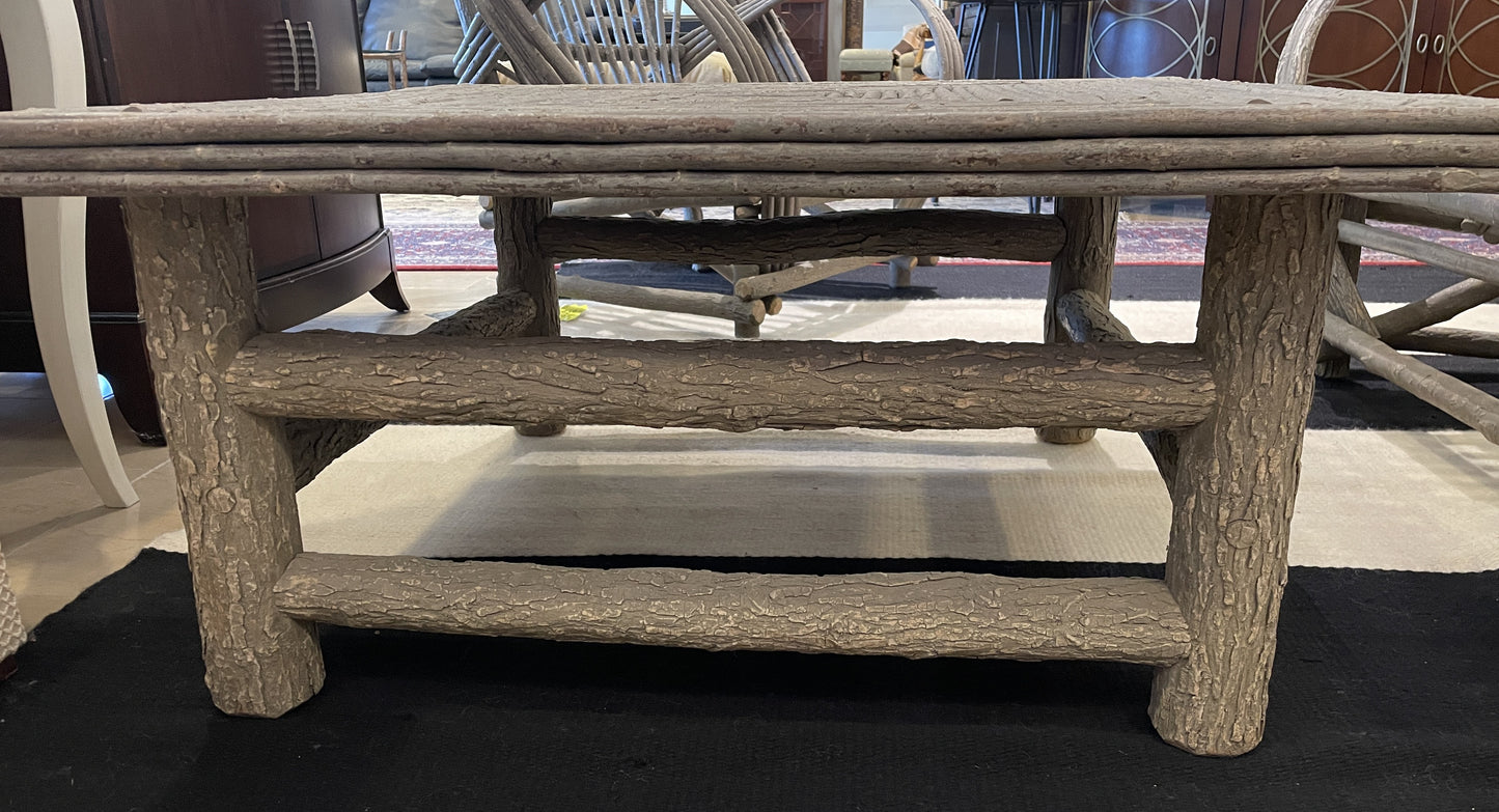 La Lune Rustic Willow Coffee Table (023009)