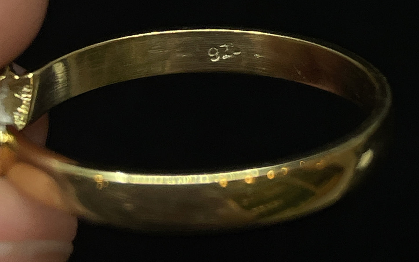 Mother of Pearl Heart Ring (sterling and 14K) (0KA00H)