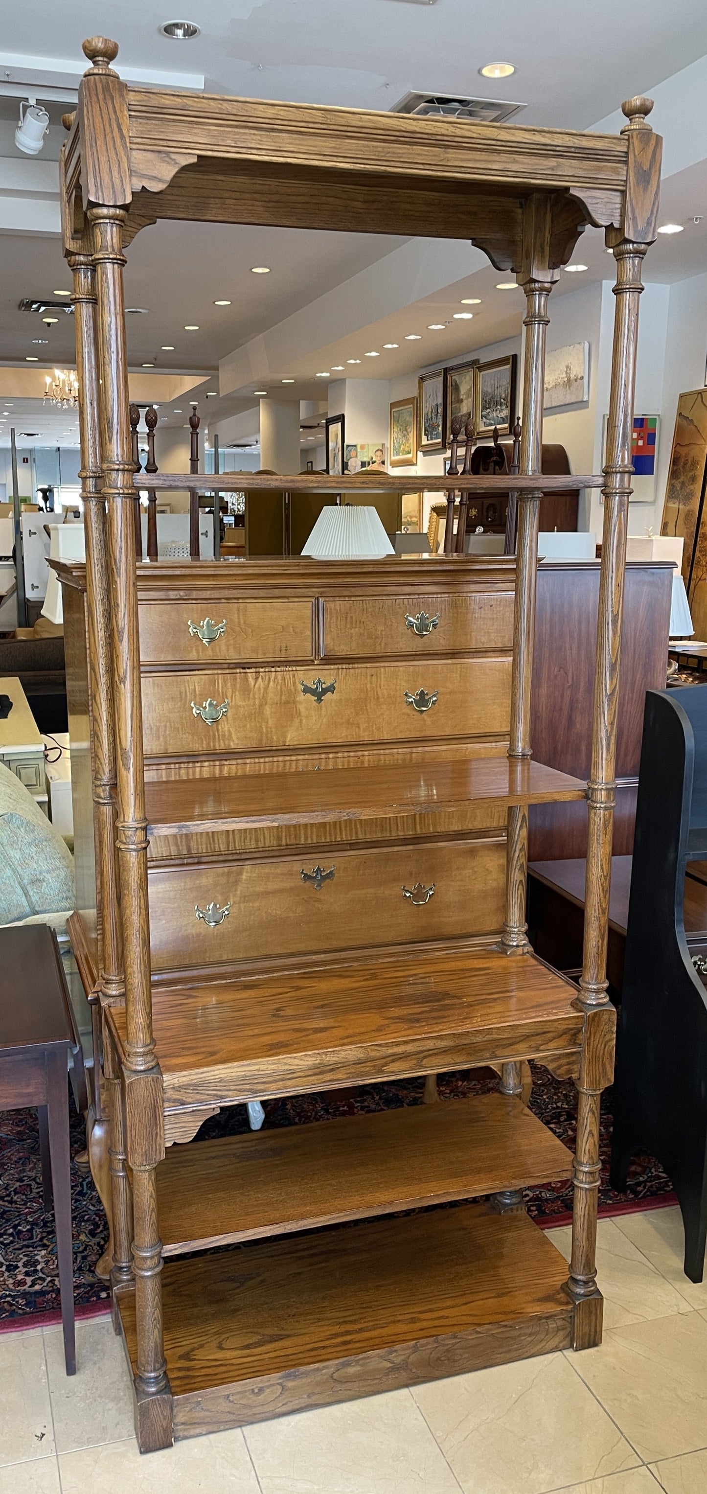 Vintage Open Etagere, AS IS (0NW003)