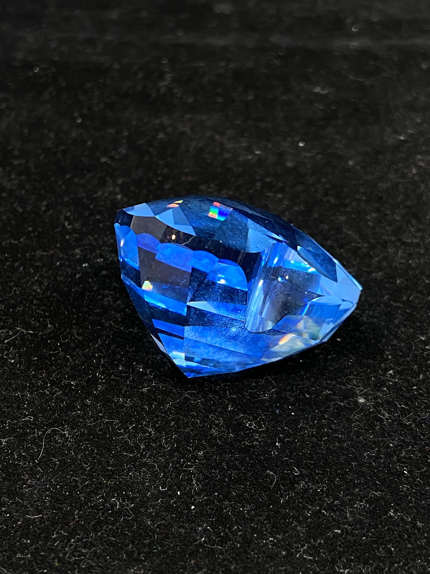 Swarovski Blue Heart (26629)