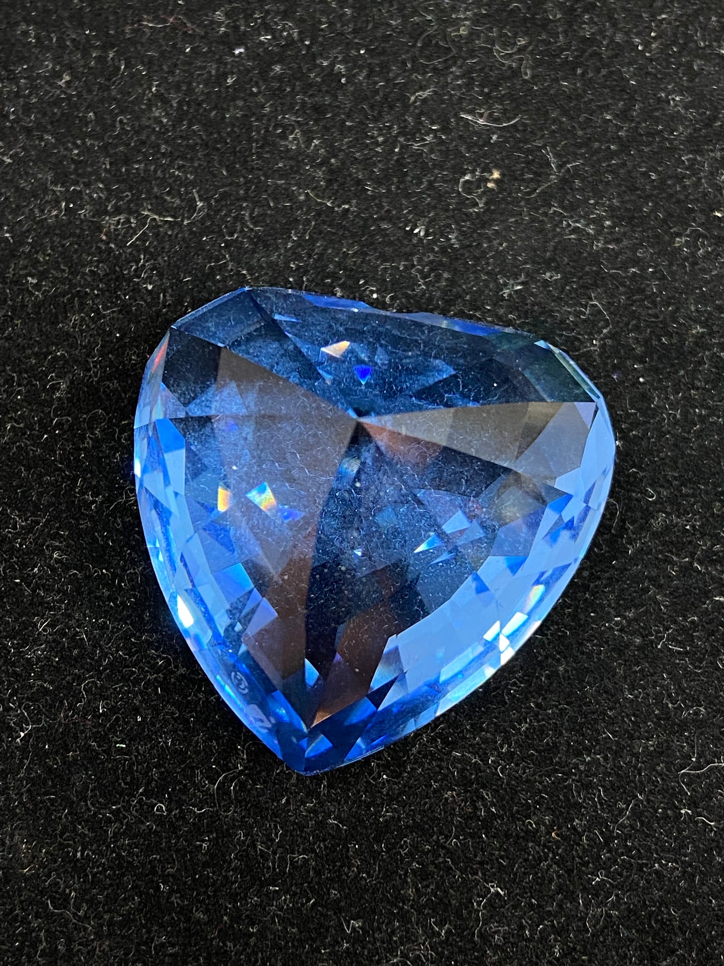 Swarovski Blue Heart (26629)