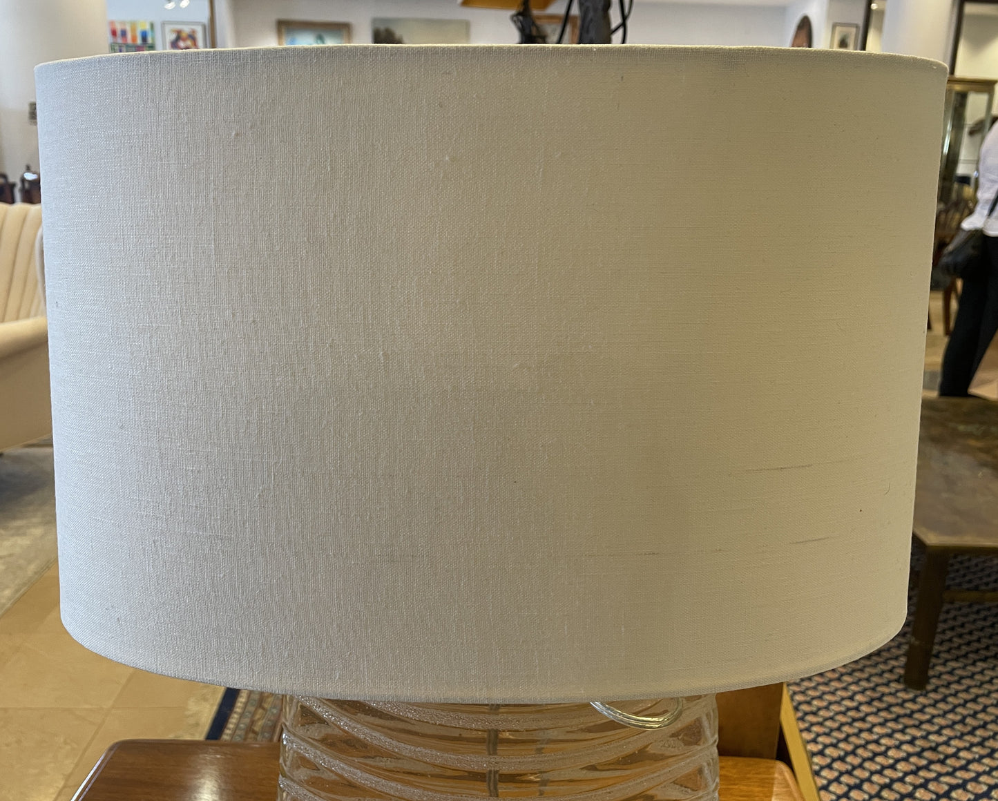 Robert Abbey Glass Ribbon Table Lamp (0C800G)