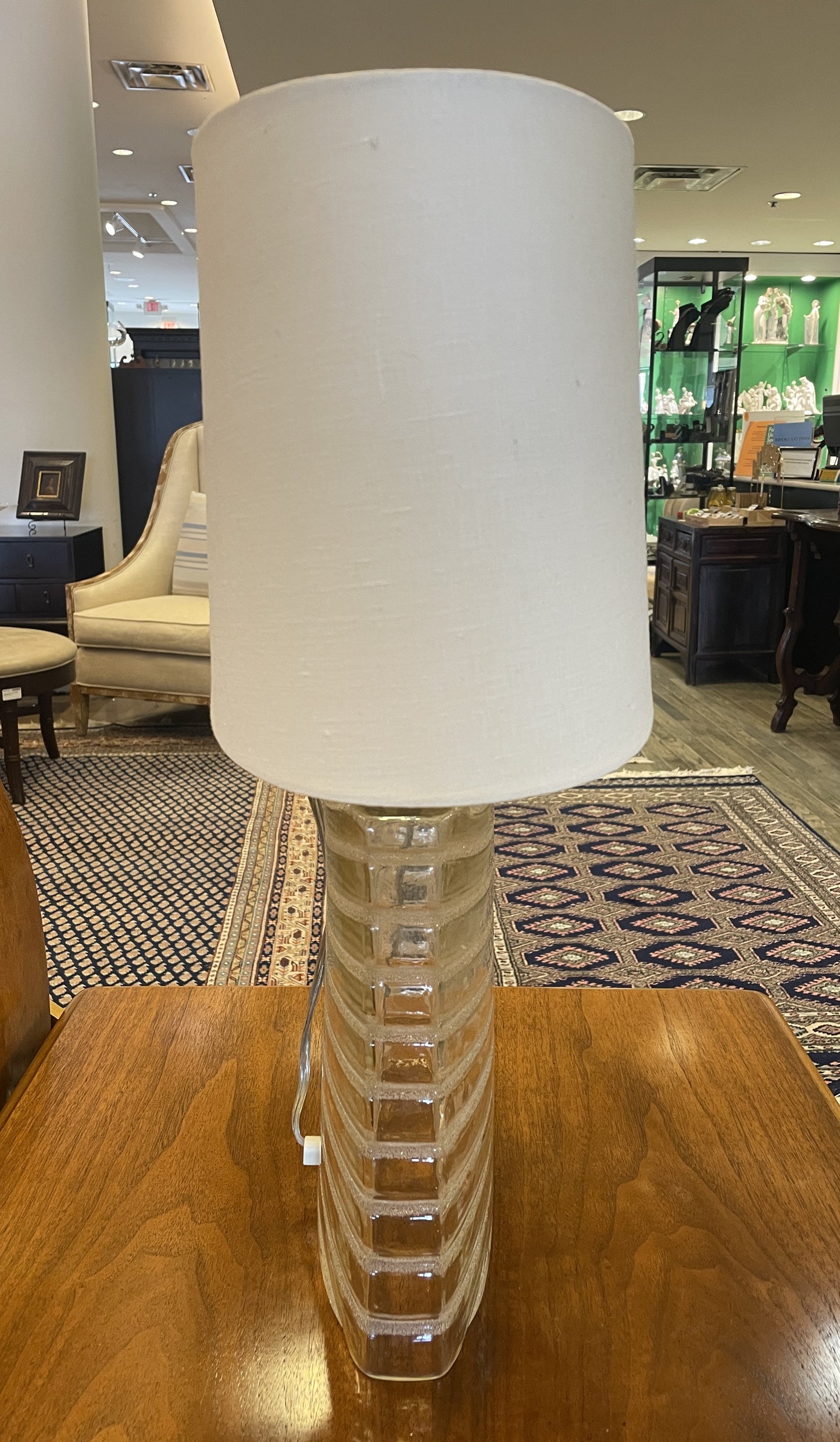 Robert Abbey Glass Ribbon Table Lamp (0C800G)