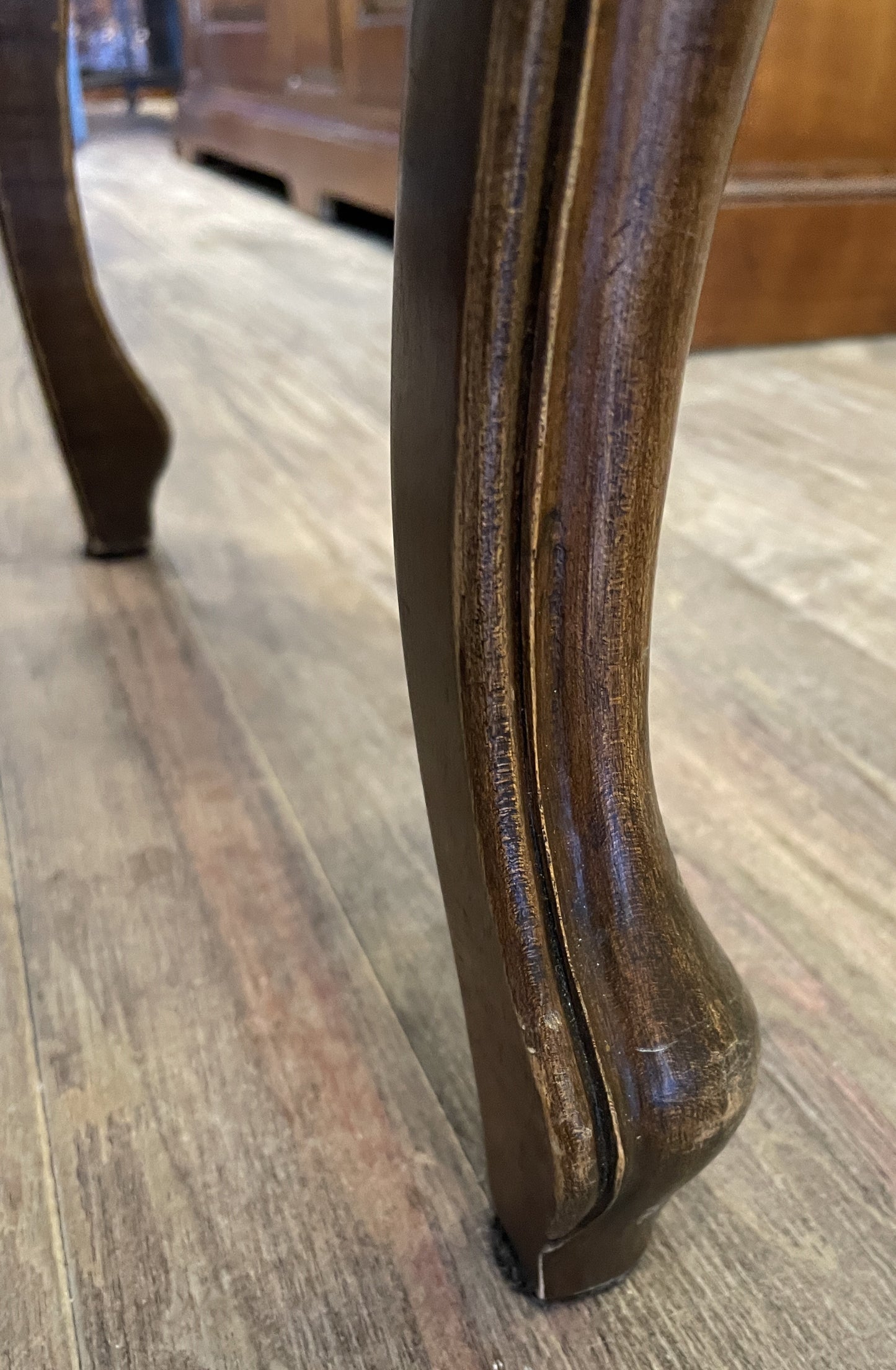 Set of 6 Pierre Colletier Reproduction Louis XV Caned Seat Dining Chairs (0NW00J)