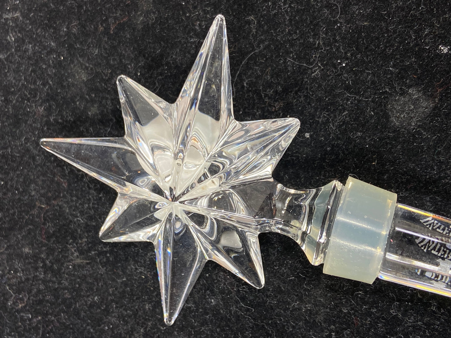 Pair of Waterford Crystal Star Bottle Stoppers (26509, 26510)