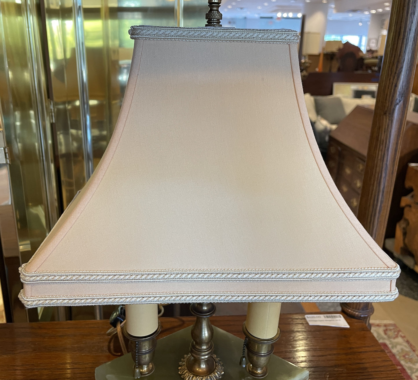 Onyx Base Two Light Lamp (0NW00P)