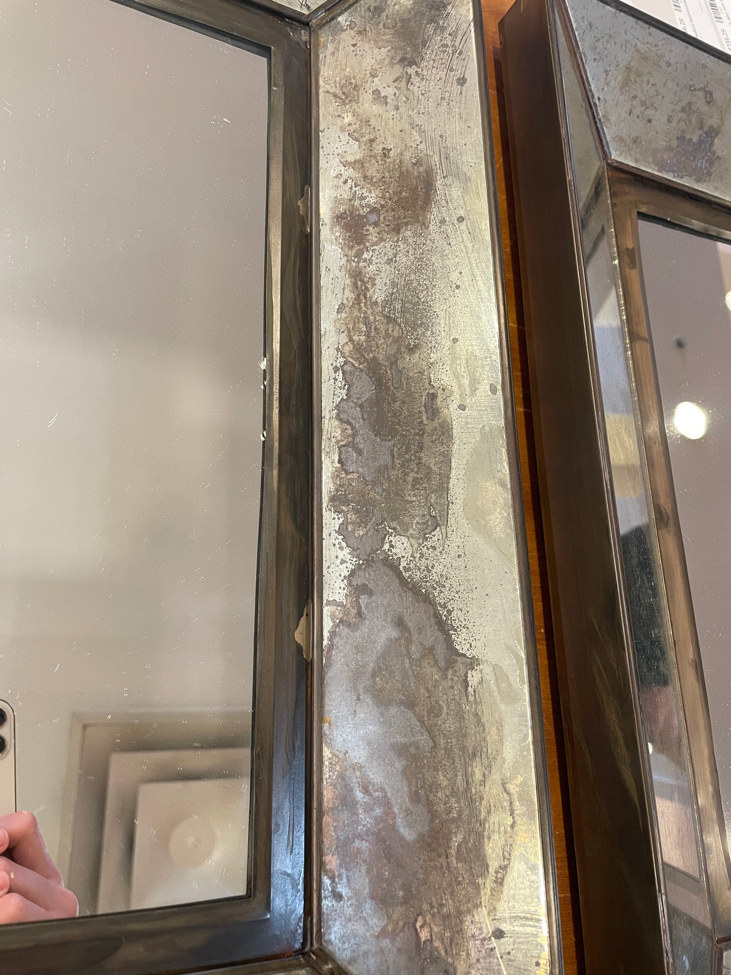 Crate and Barrel 'Dubois' Antiqued Mirror (0C800F)