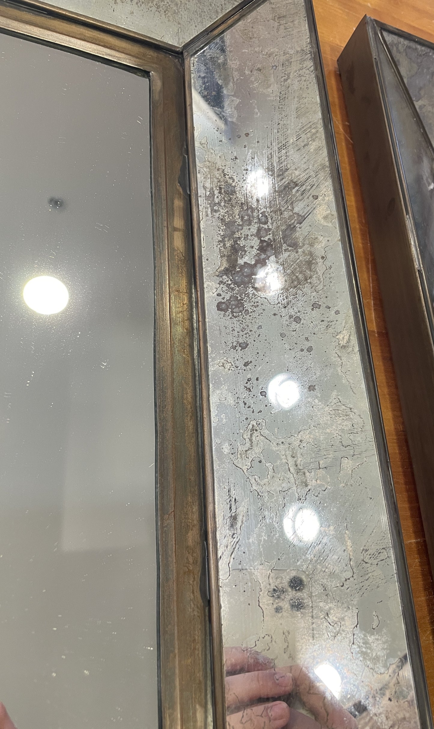Crate and Barrel 'Dubois' Antiqued Mirror (0C800F)