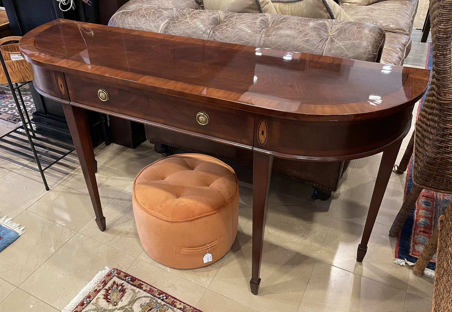 Hekman Copley Place Console Table, Demilune (0LP002)