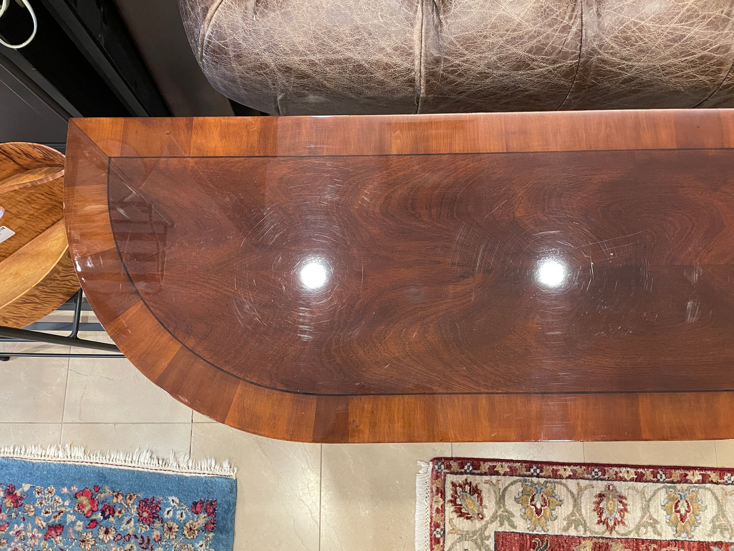 Hekman Copley Place Console Table, Demilune (0LP002)