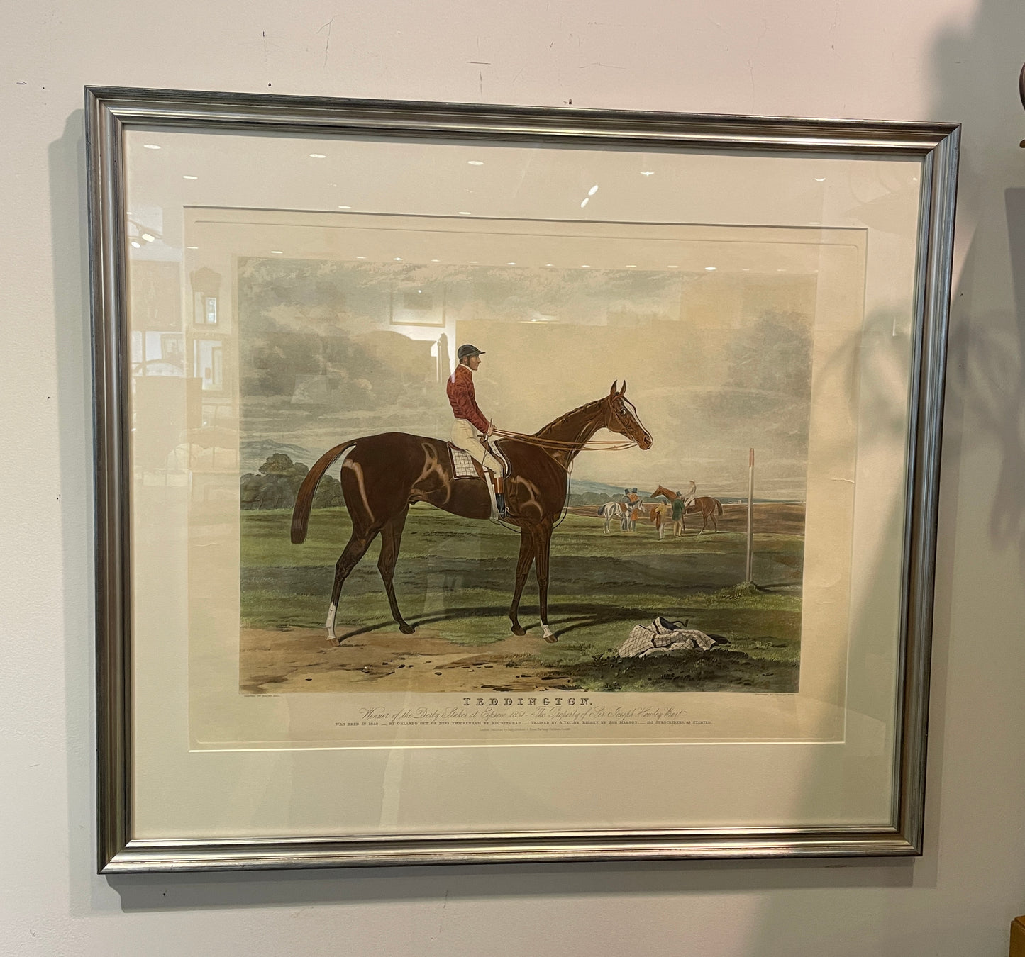 Teddington Engraving by Charles Hunt, painted originally by Harry Hall (0NQ001)