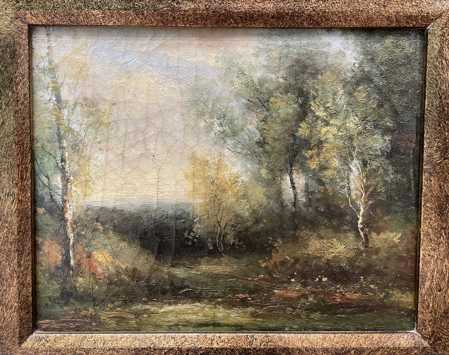 Frank Alan (Nom de Plume) Oil on Canvas Antique Landscape (0CB005)