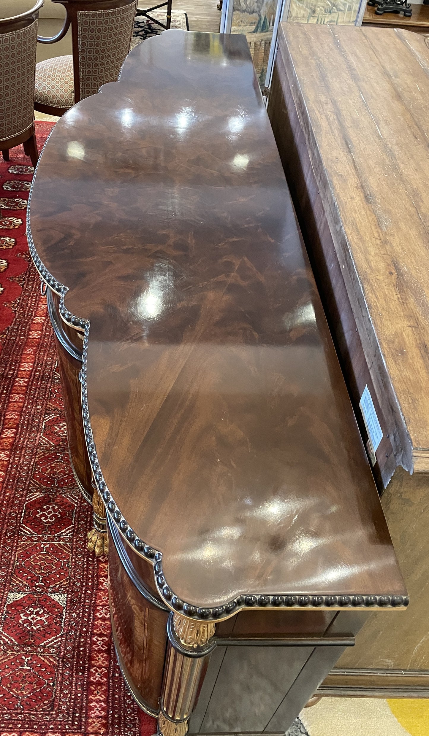 EJ Victor Regency Style Sideboard with Gilded Detail (0KC00C)