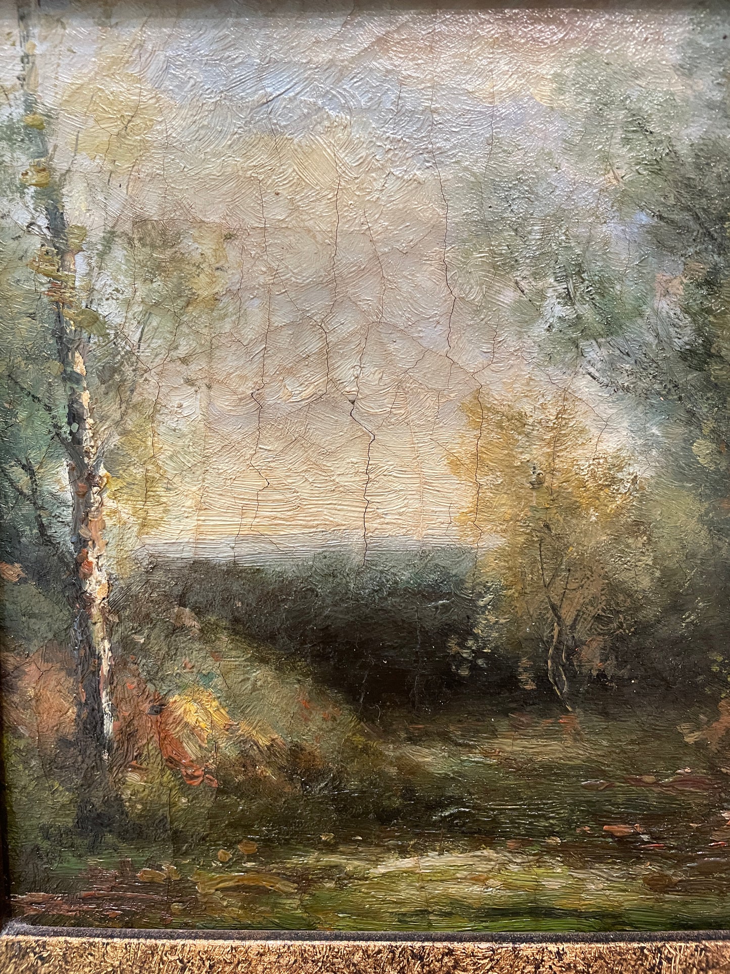 Frank Alan (Nom de Plume) Oil on Canvas Antique Landscape (0CB005)