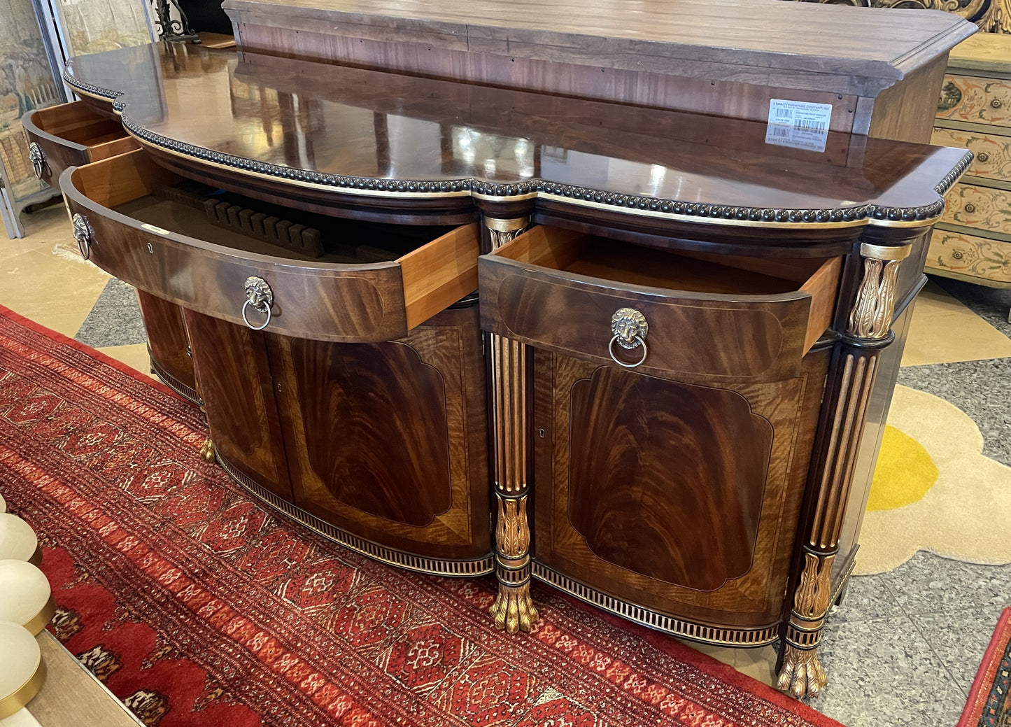 EJ Victor Regency Style Sideboard with Gilded Detail (0KC00C)
