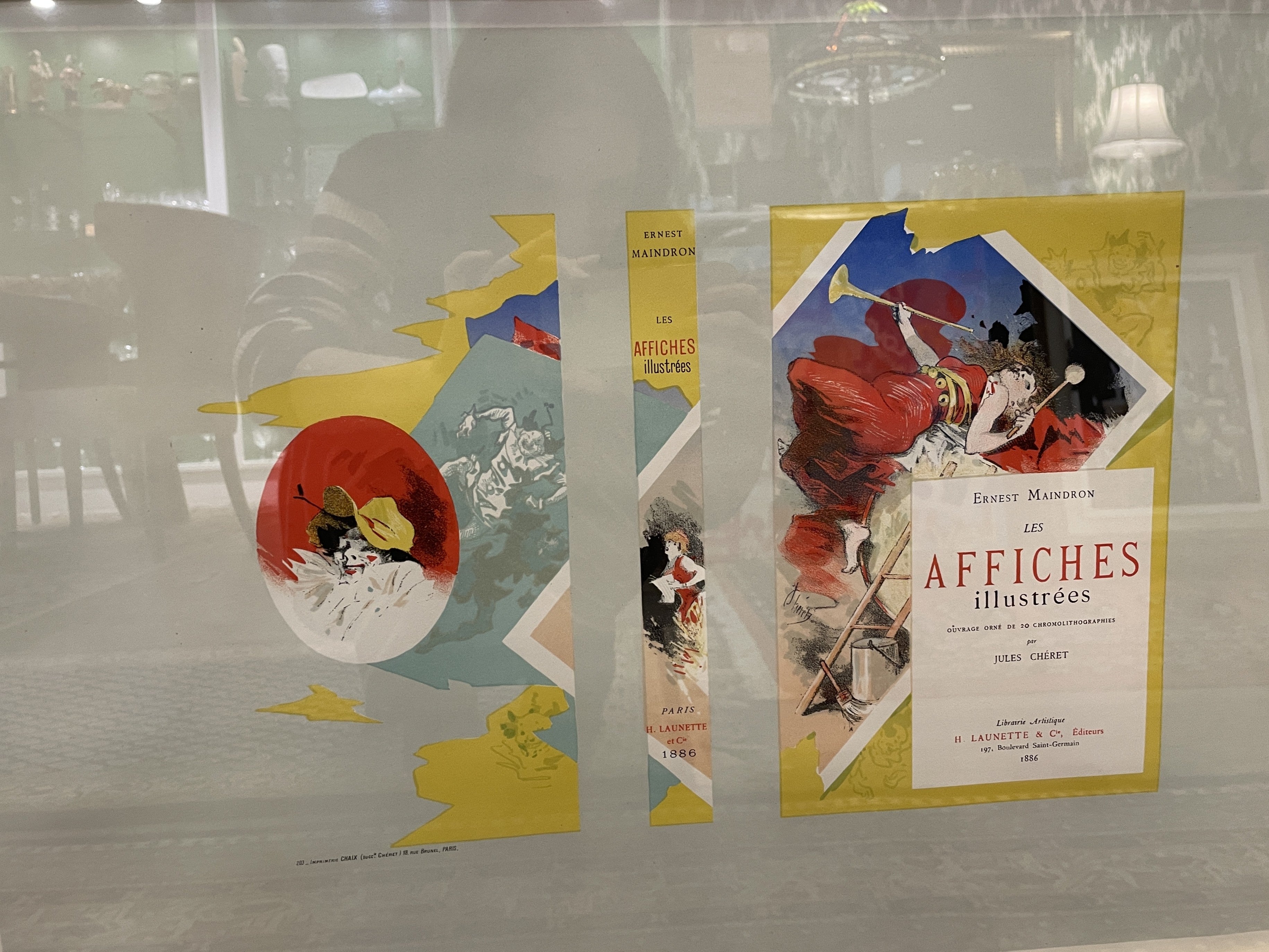 Les Affiches Illustrees by Maindron book cover, Jules Cheret