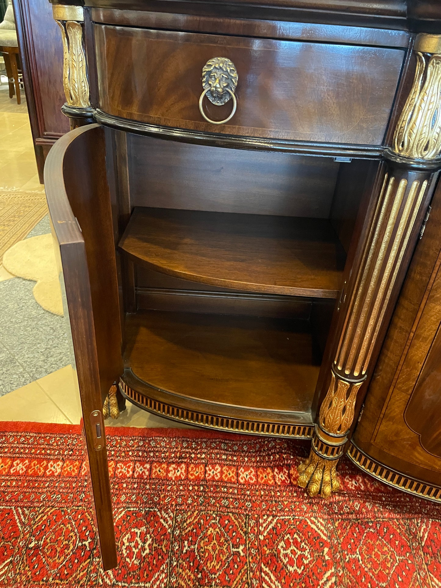 EJ Victor Regency Style Sideboard with Gilded Detail (0KC00C)