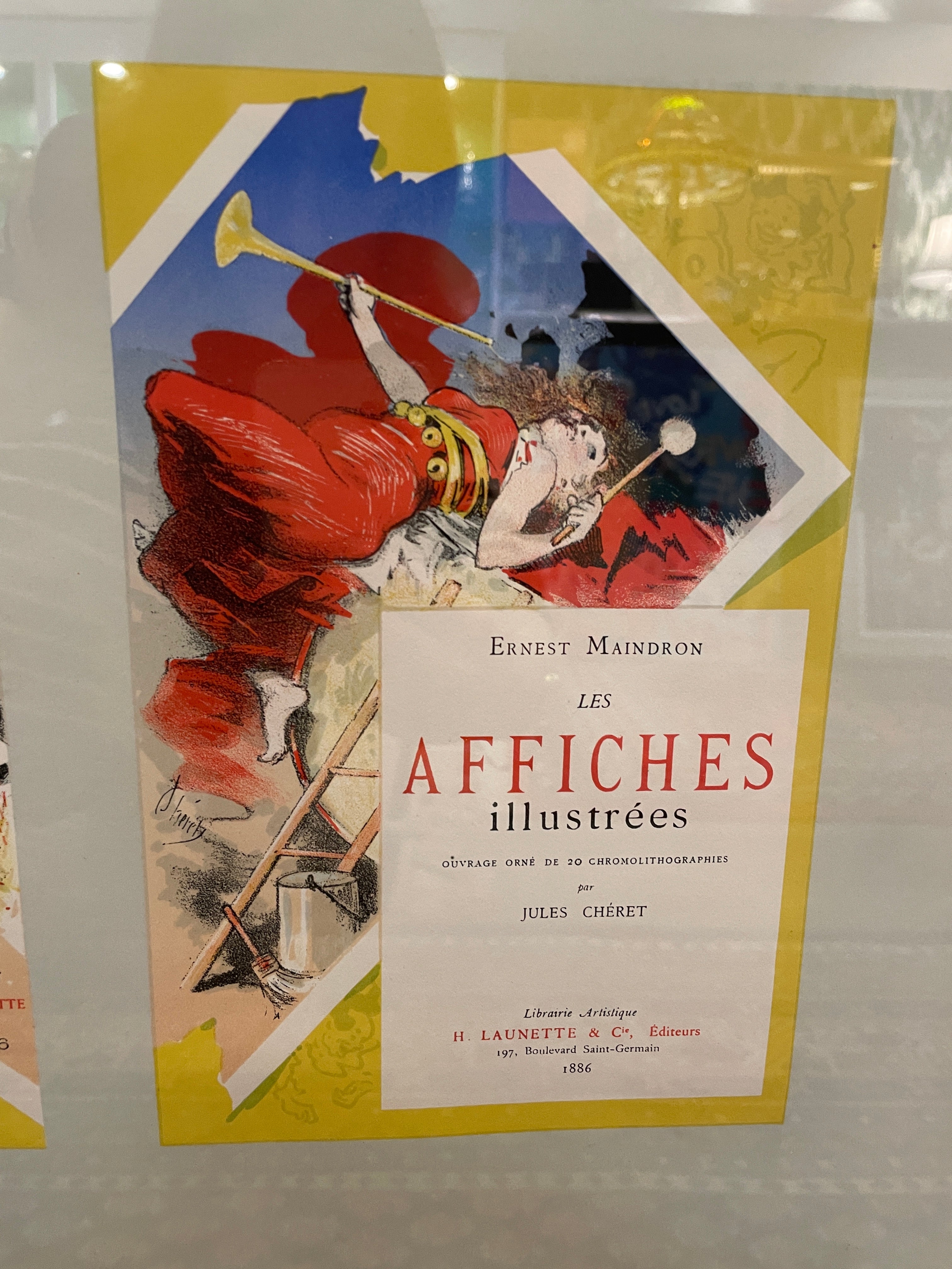 Les Affiches Illustrees by Maindron book cover, Jules Cheret