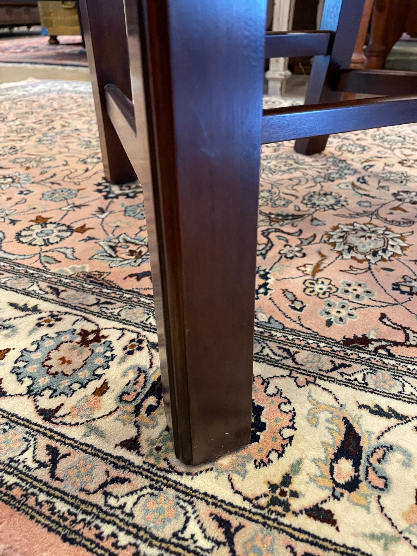 Henkel Harris Chippendale Crewel Dining Chair (0C402L)