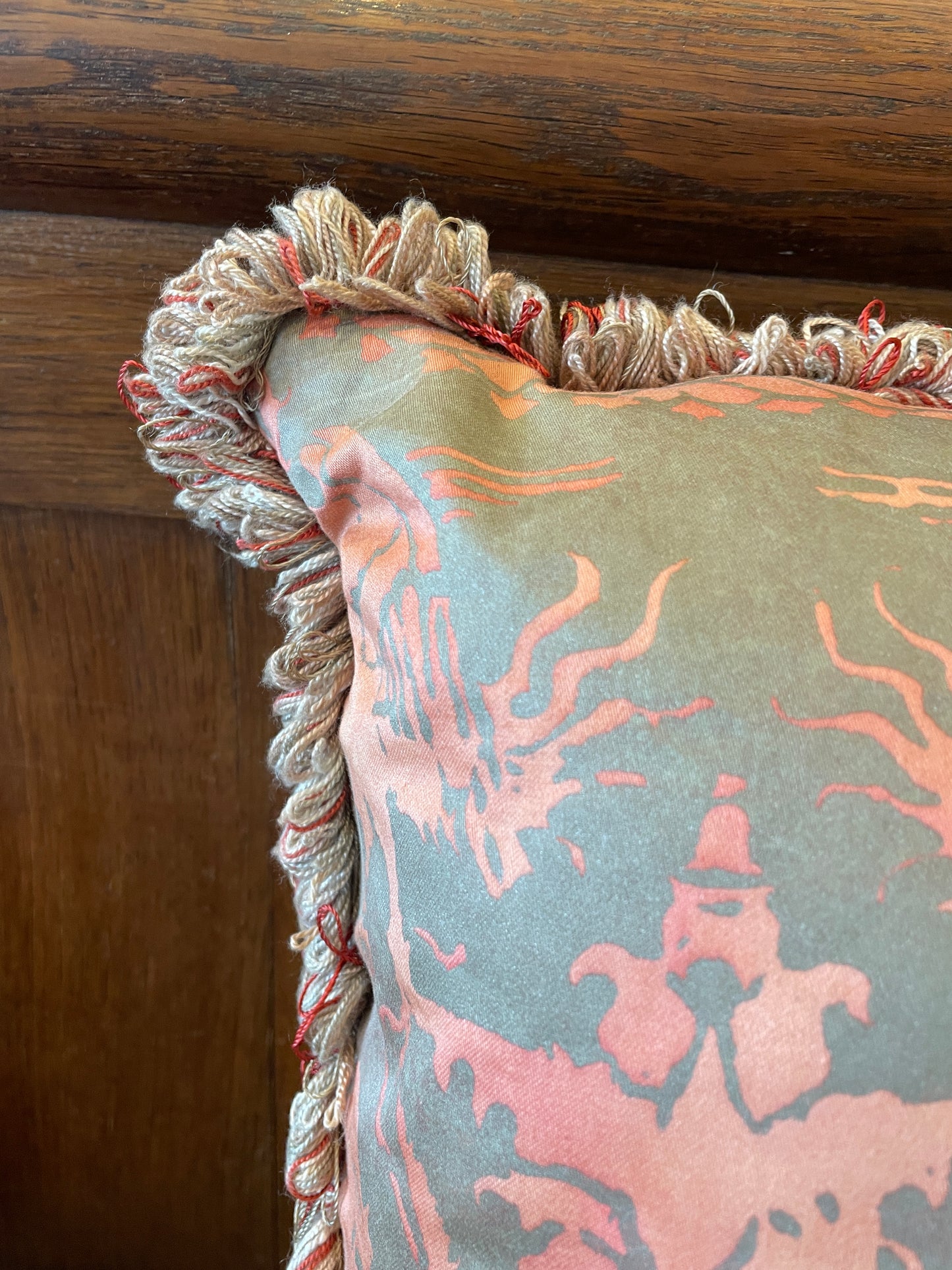 Fortuny Pillow with Dragons (Two available 0KP00U)