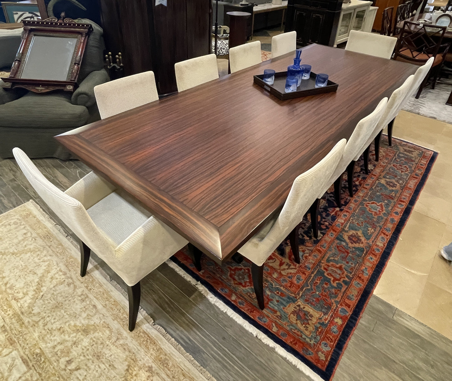 Manifesto "Ten" Dining Table in Mahogany (0GD005)