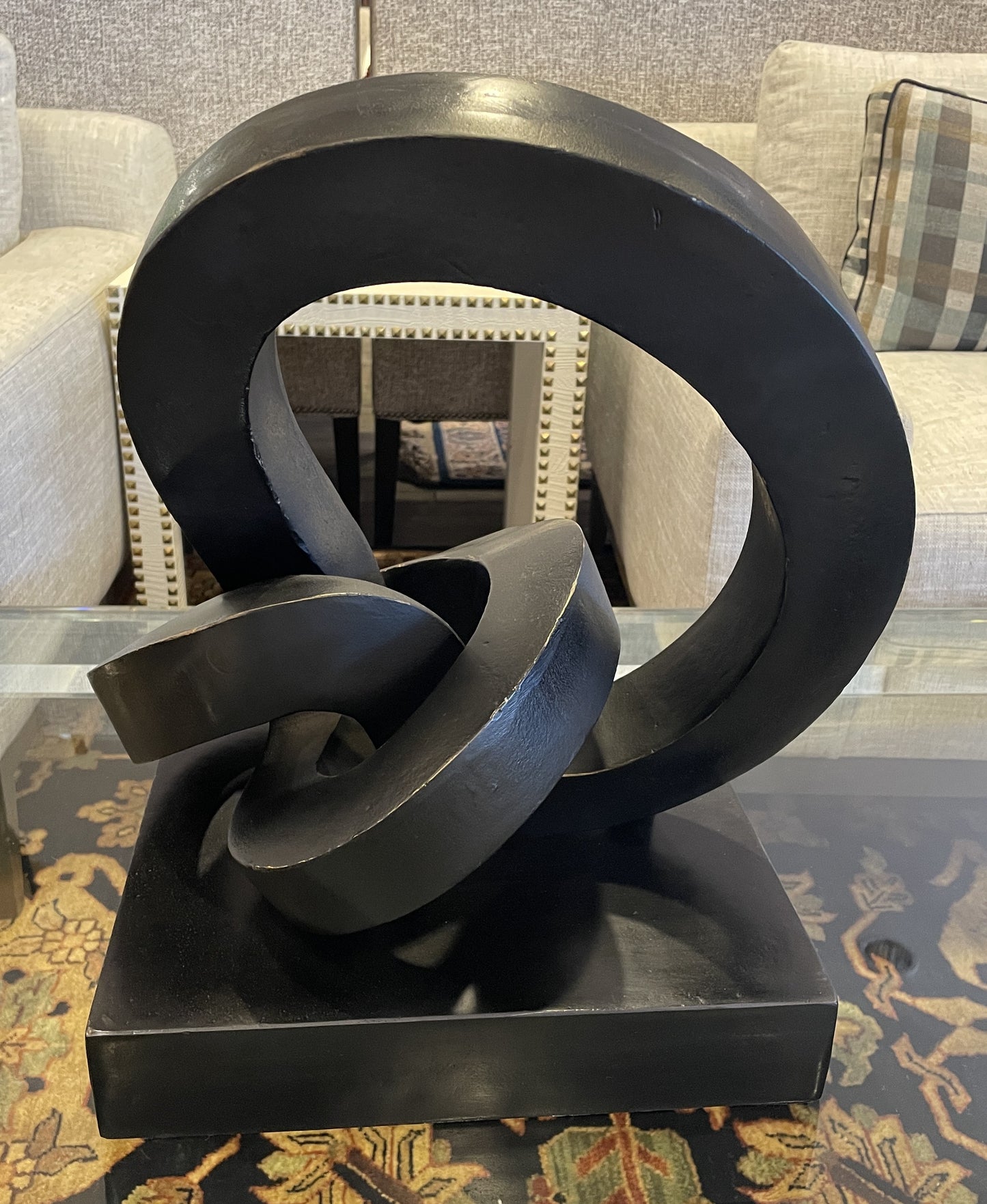 Restoration Hardware Cast Metal Sculpture 2 (0KP00X)