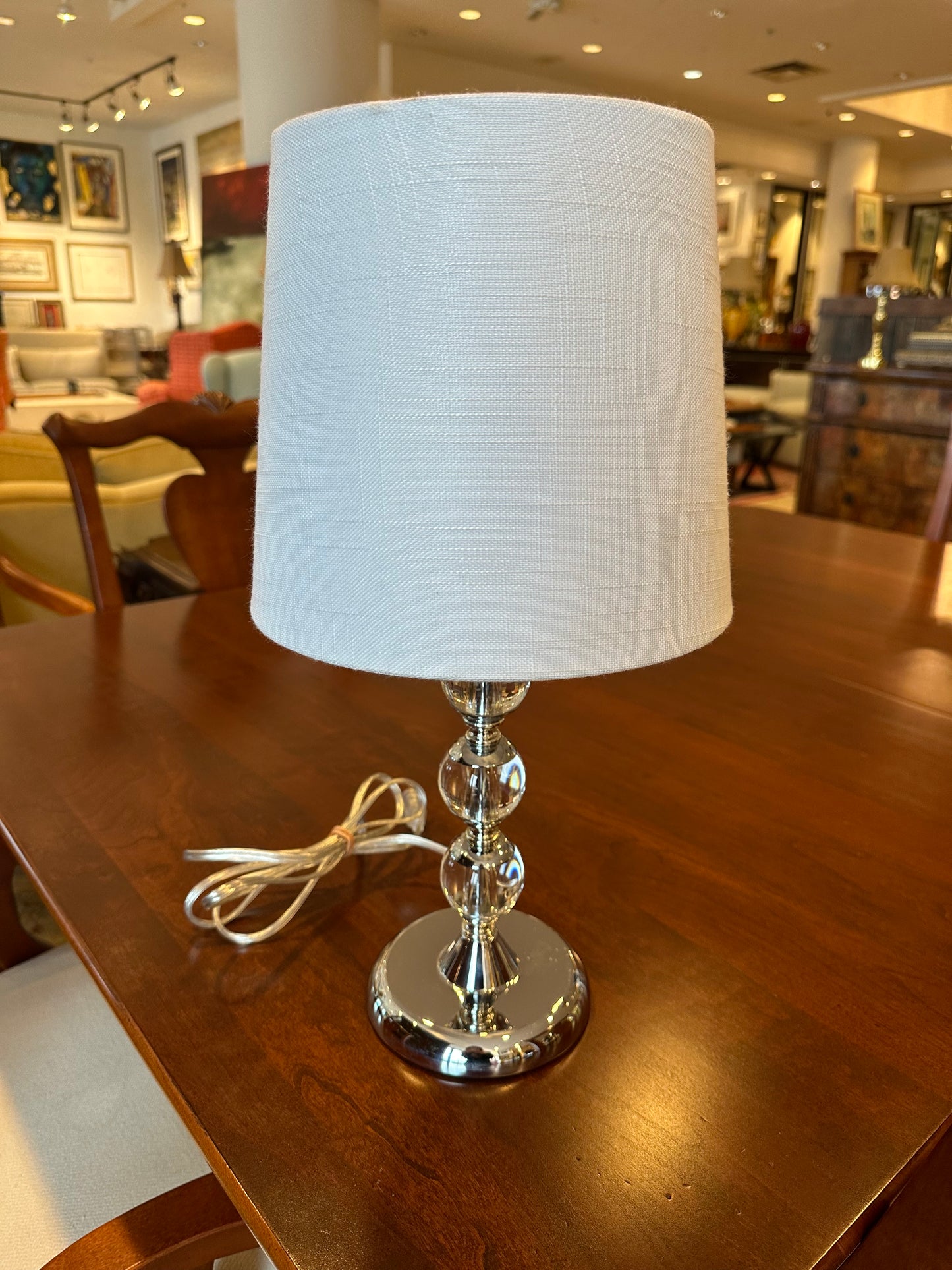 Jonathan Y Glass Ball Table Lamp (27198)