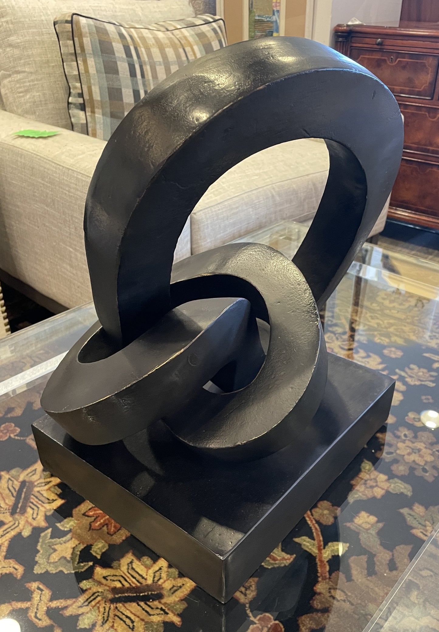 Restoration Hardware Cast Metal Sculpture 2 (0KP00X)