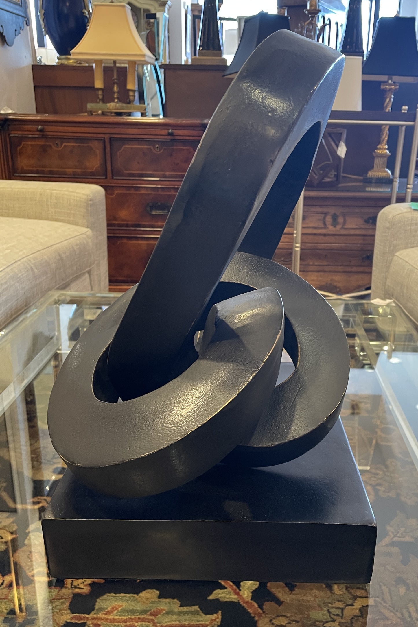 Restoration Hardware Cast Metal Sculpture 2 (0KP00X)