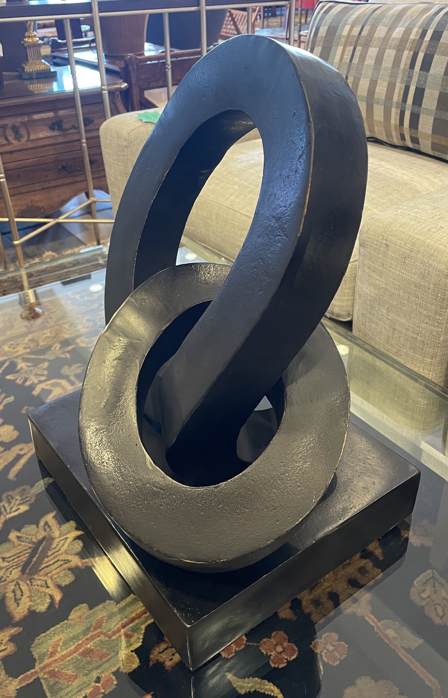 Restoration Hardware Cast Metal Sculpture 2 (0KP00X)