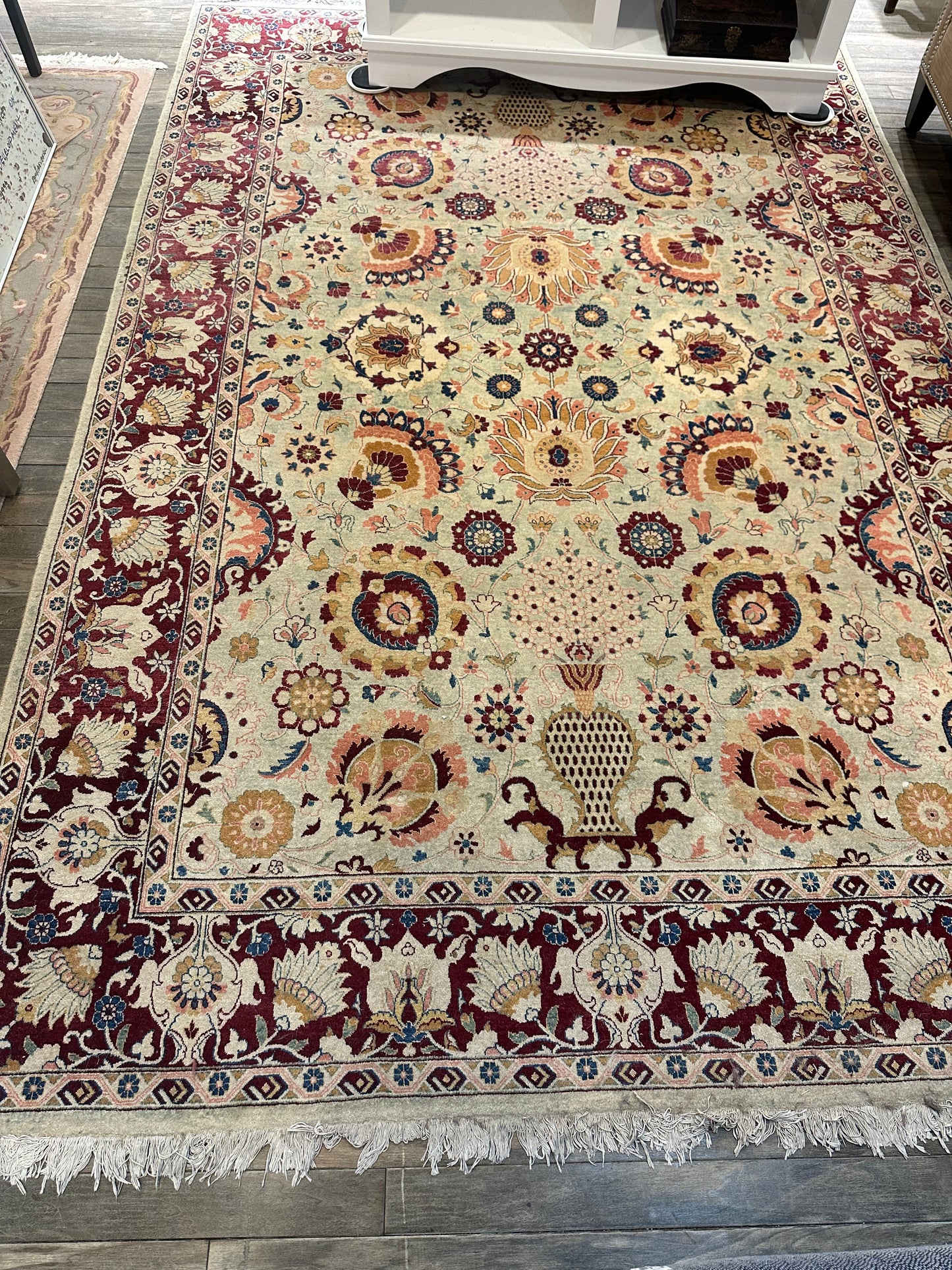 6x9 Hand Knotted Ornate Rug (21461)
