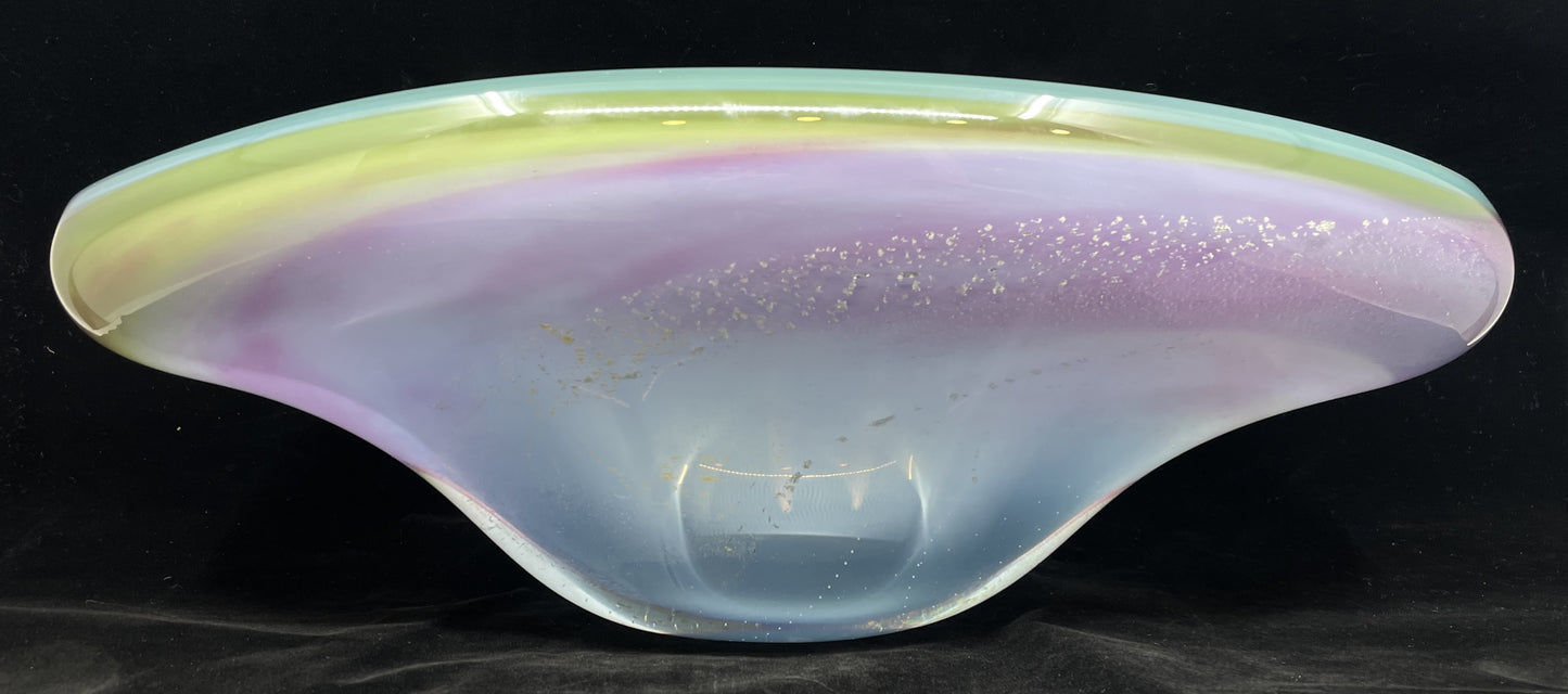 Robinson Scott Elongated Center Bowl, Signed (0KC00F)