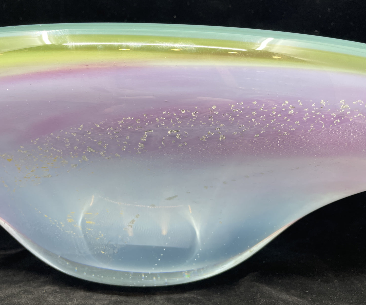 Robinson Scott Elongated Center Bowl, Signed (0KC00F)