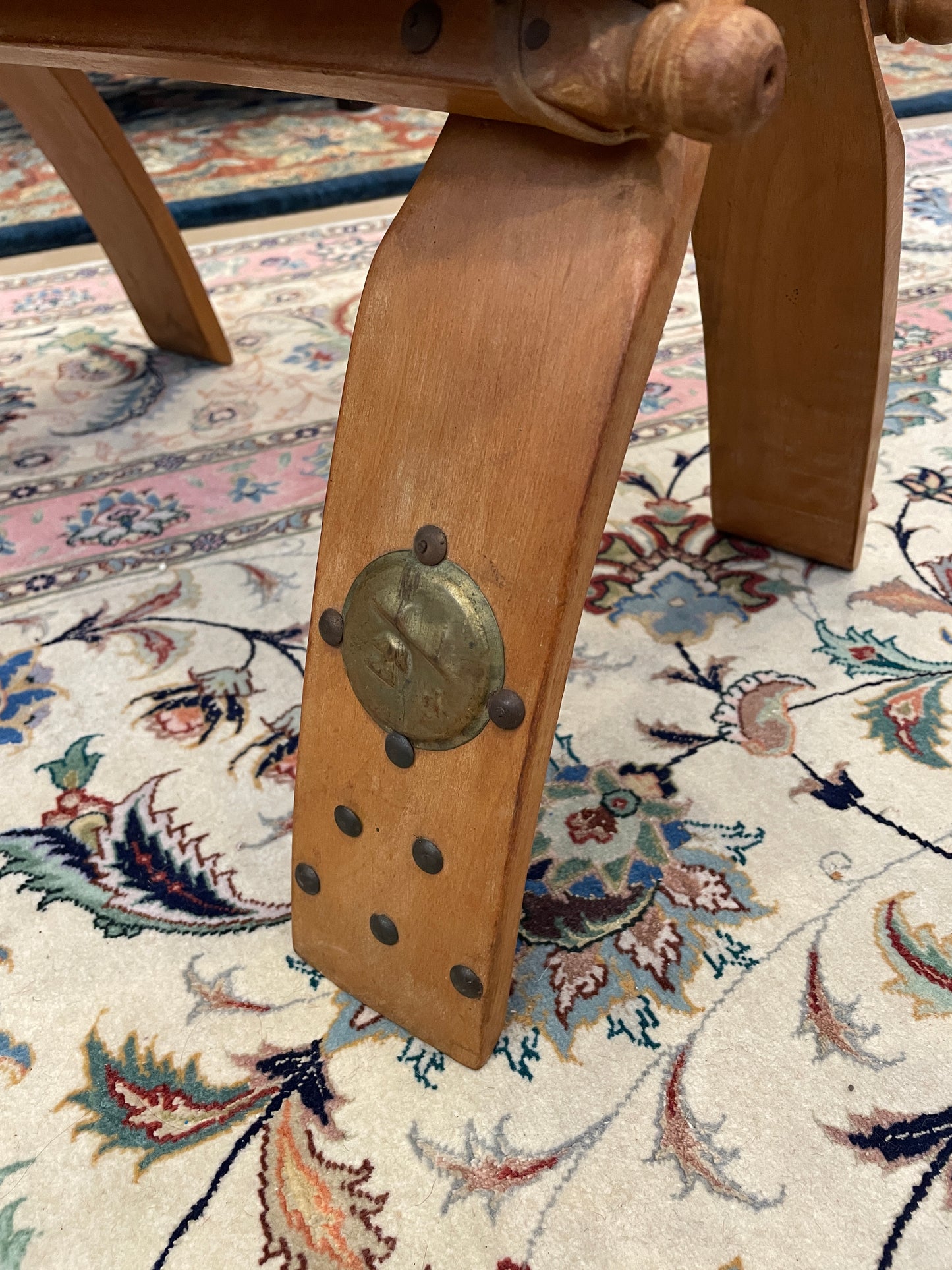 Vintage Camel Saddle/Foot Rest (0B1006)