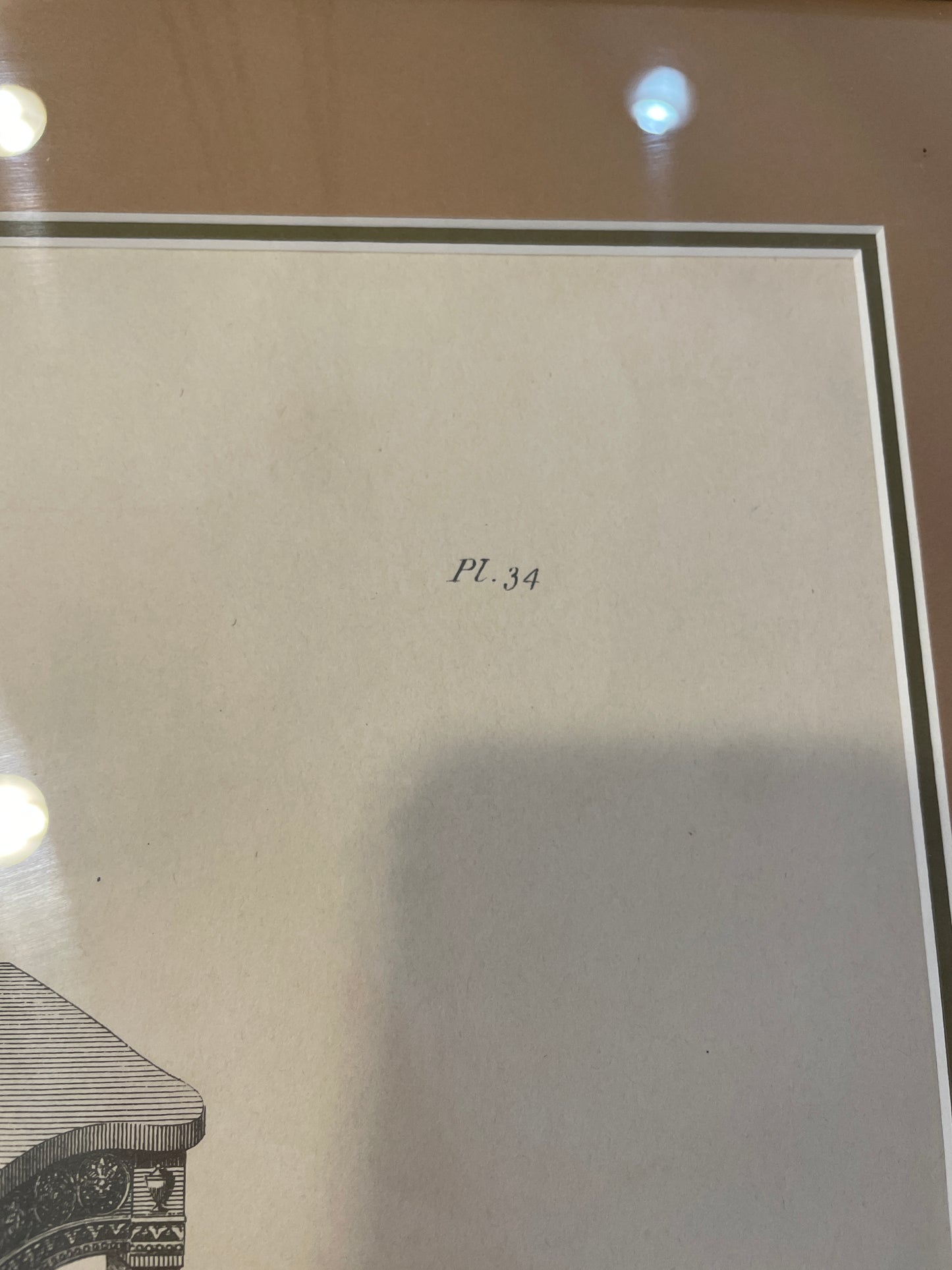 I&J Taylor Copperplate Folio Reproduction Print, Side Board (03T00A)