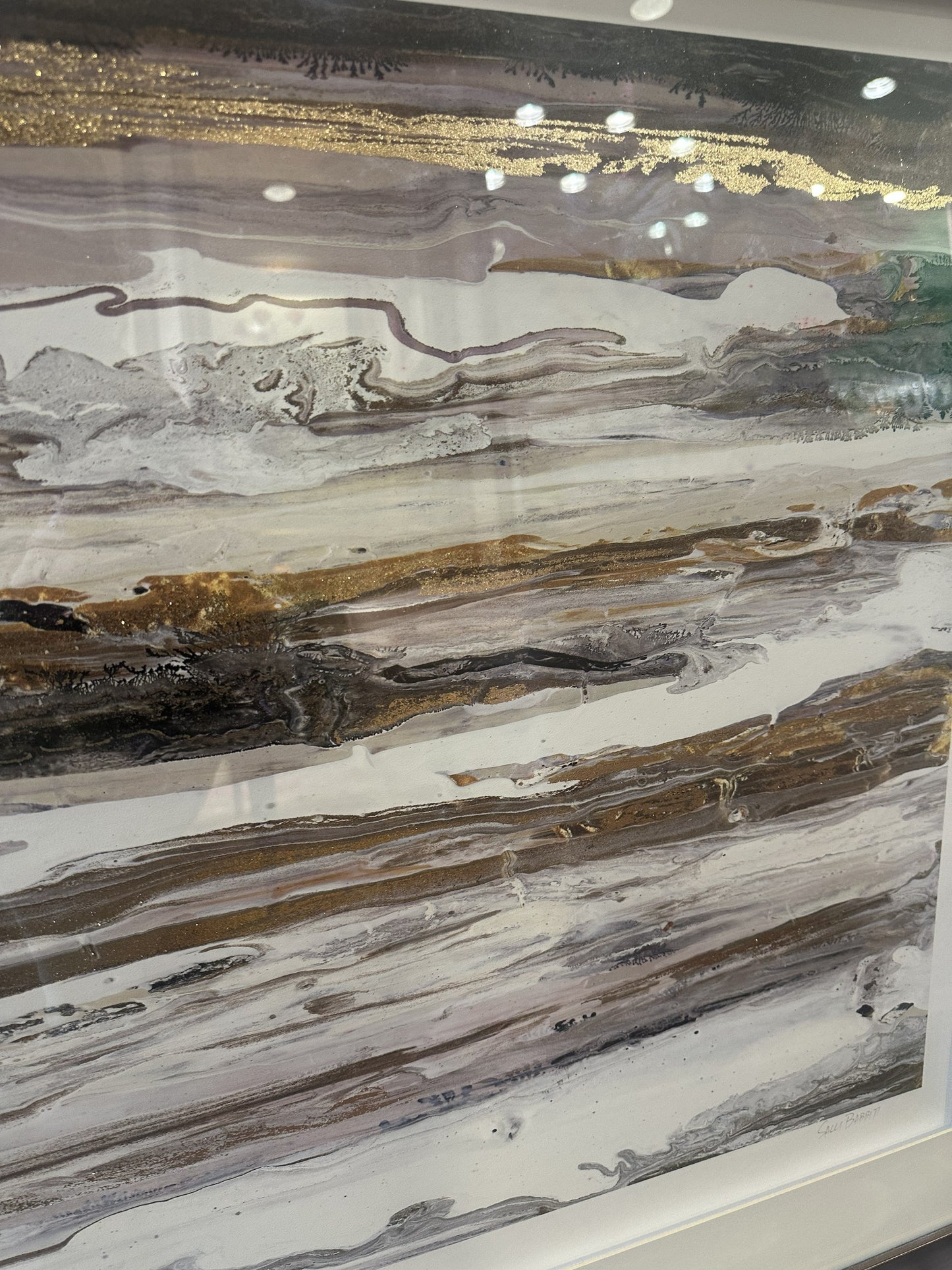 Salli Babbitt "Horizontally II" limited Edition 736/3600 (0L7013)