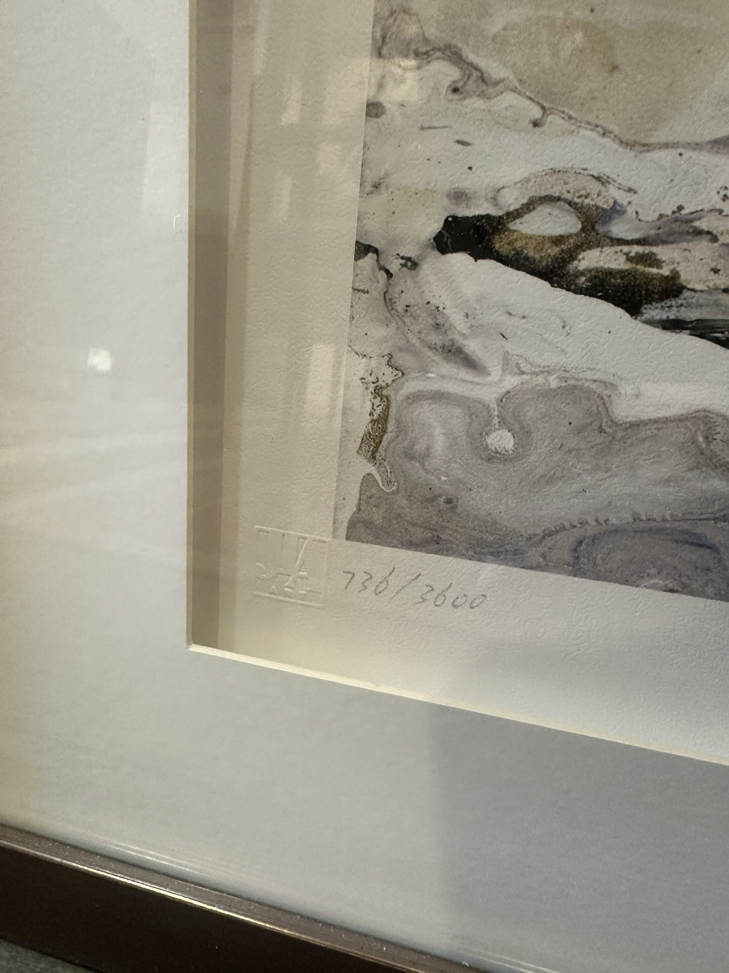 Salli Babbitt "Horizontally II" limited Edition 736/3600 (0L7013)