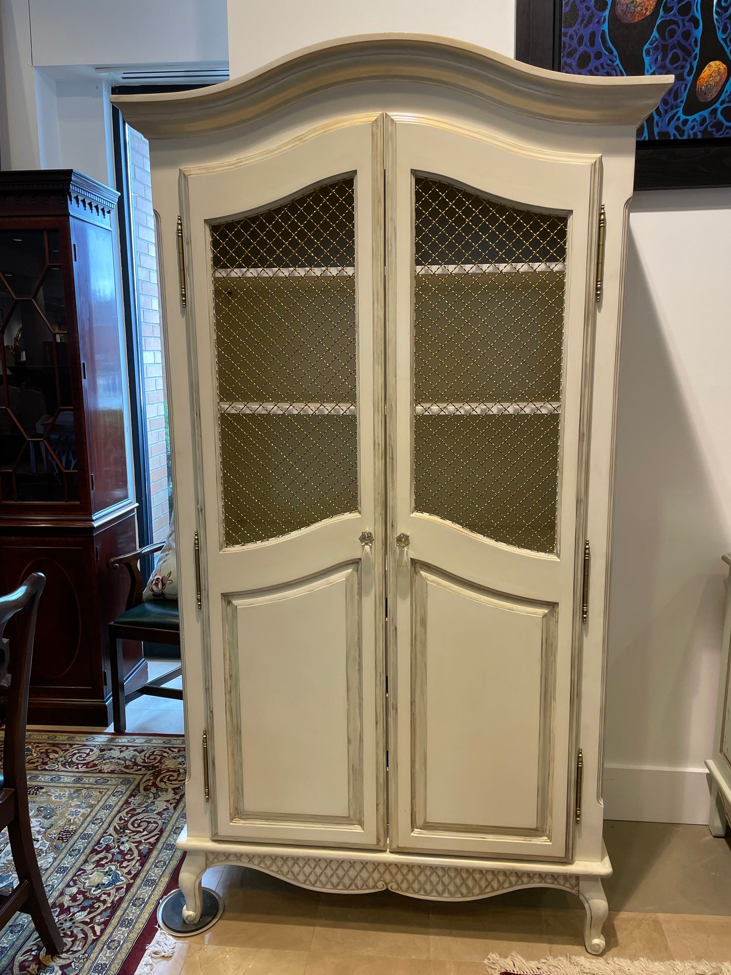 AFK Furniture "Grand Armoire" in Versailles Pink