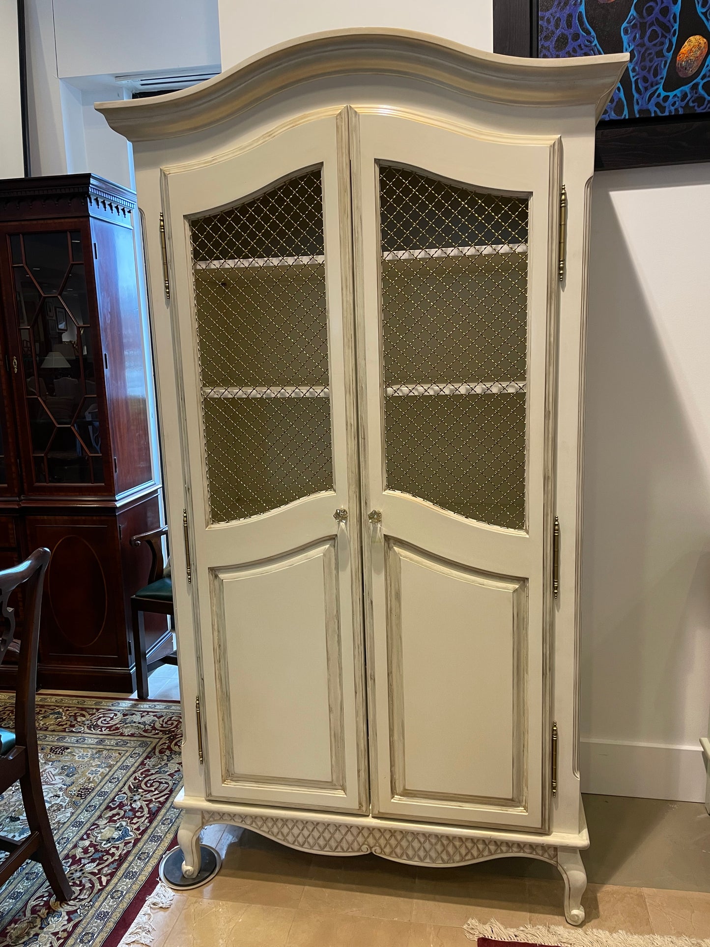 AFK Furniture "Grand Armoire" in Versailles Pink
