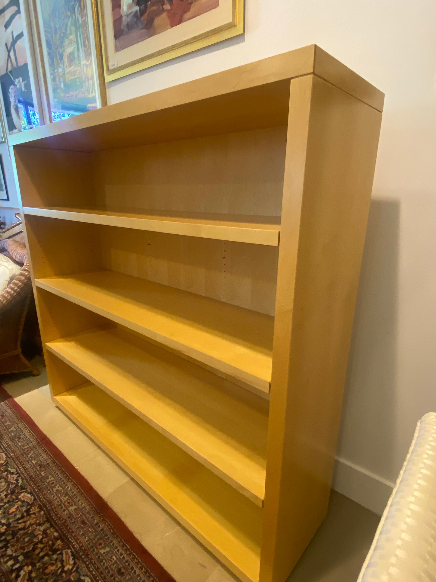 Custom Maple Bookshelf