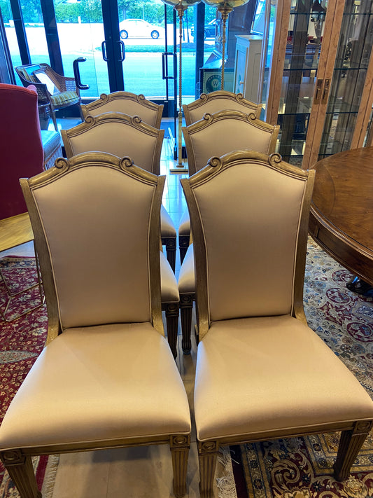 French Provincial Dining Chairs (Set of 6)