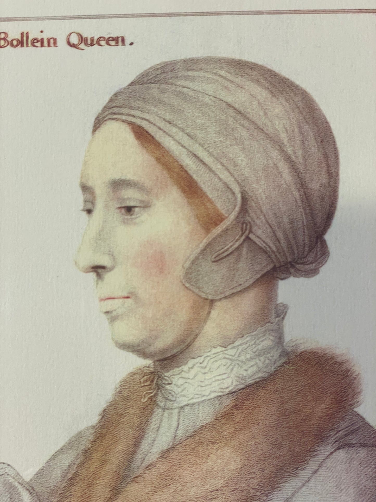 Bartolozzi "In His Majesty's Collection" Anne Boelyn (03T00H)