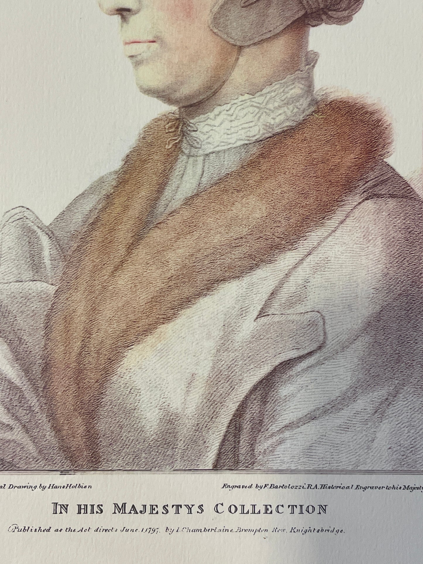 Bartolozzi "In His Majesty's Collection" Anne Boelyn (03T00H)