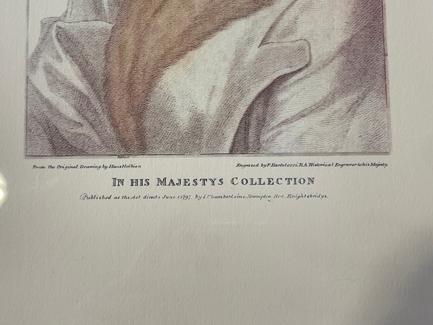 Bartolozzi "In His Majesty's Collection" Anne Boelyn (03T00H)