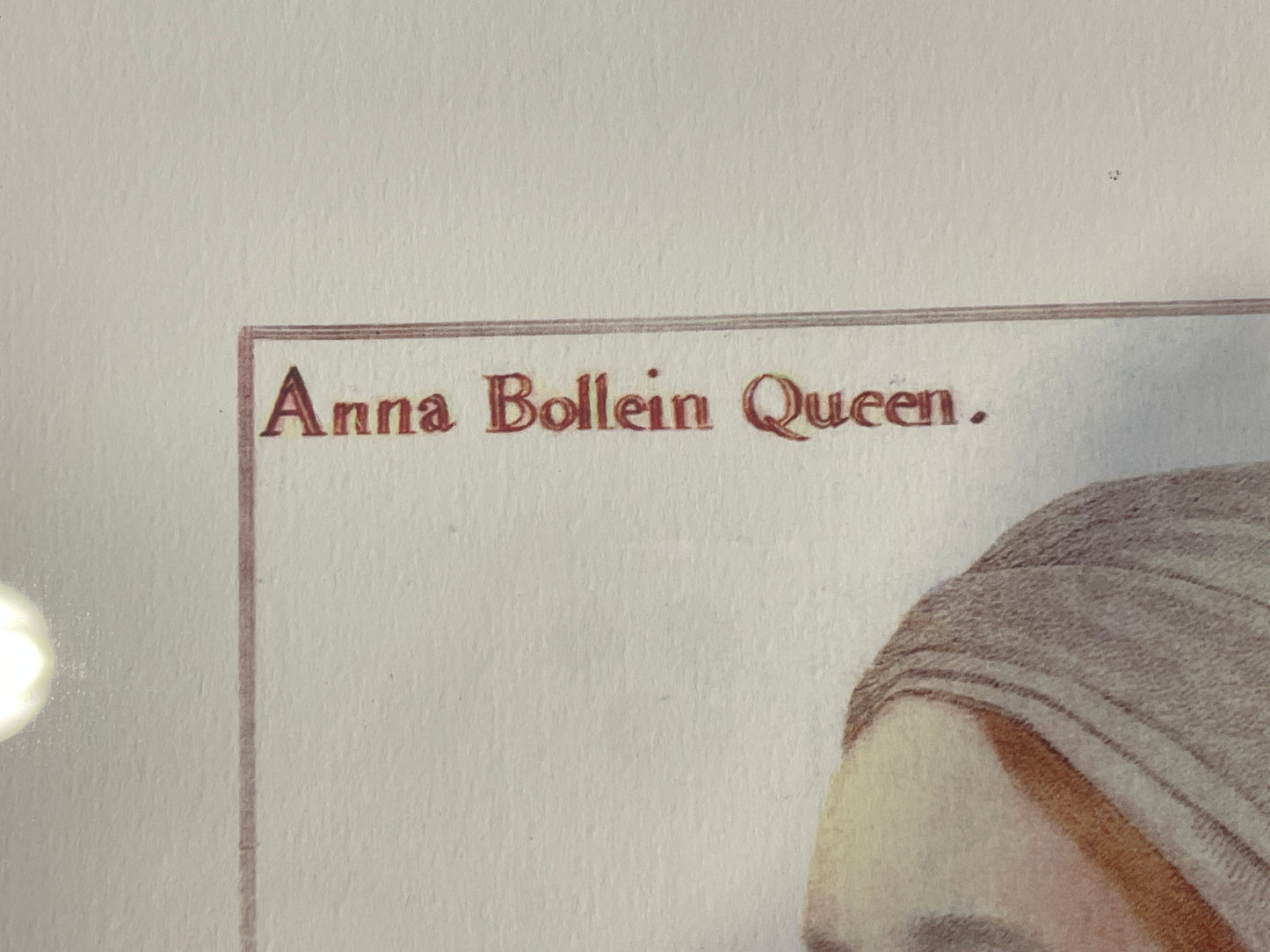 Bartolozzi "In His Majesty's Collection" Anne Boelyn (03T00H)