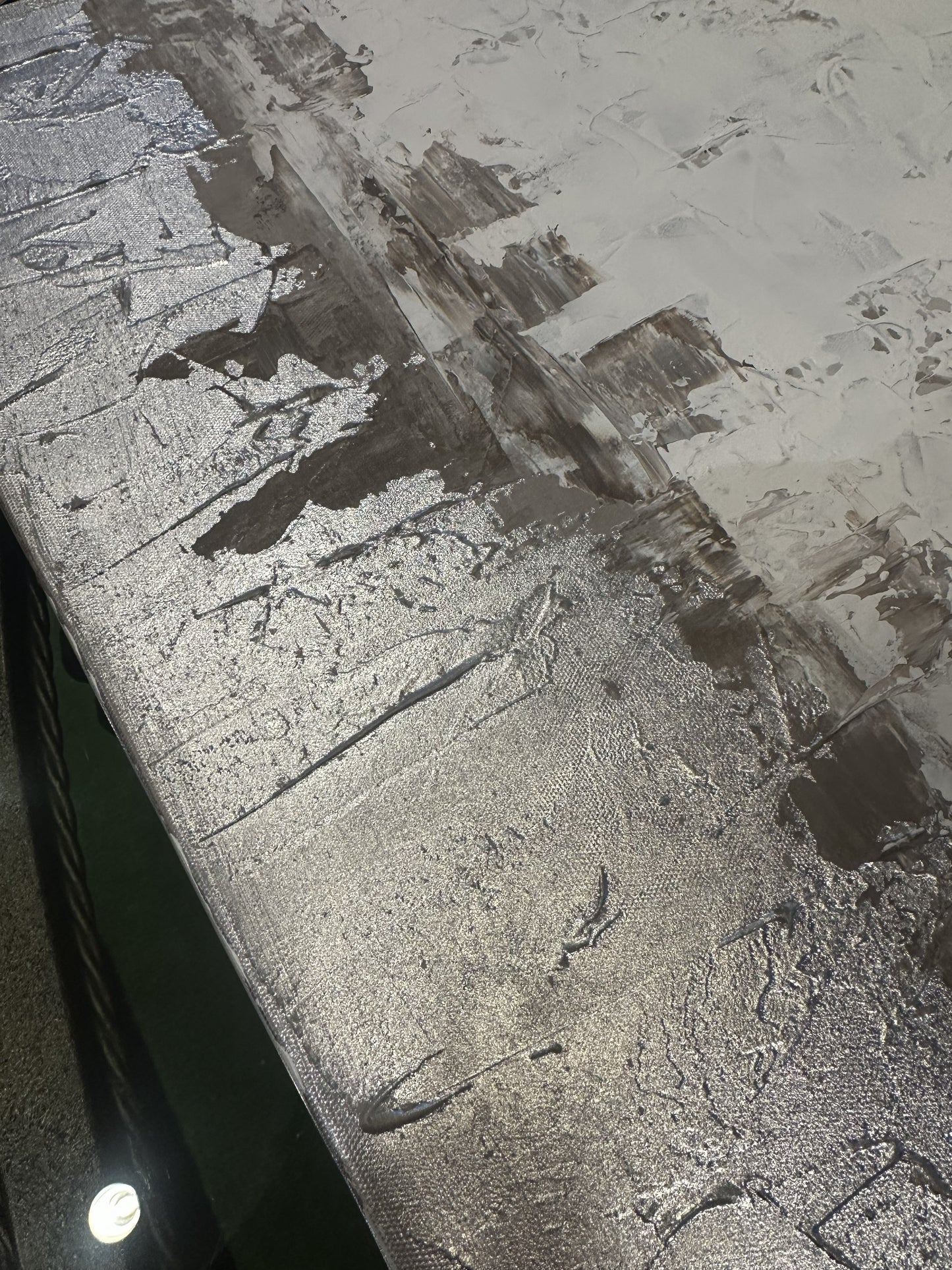 Sarah Brooke "Somewhere Small" Giclee in Silver and White (0L7010)