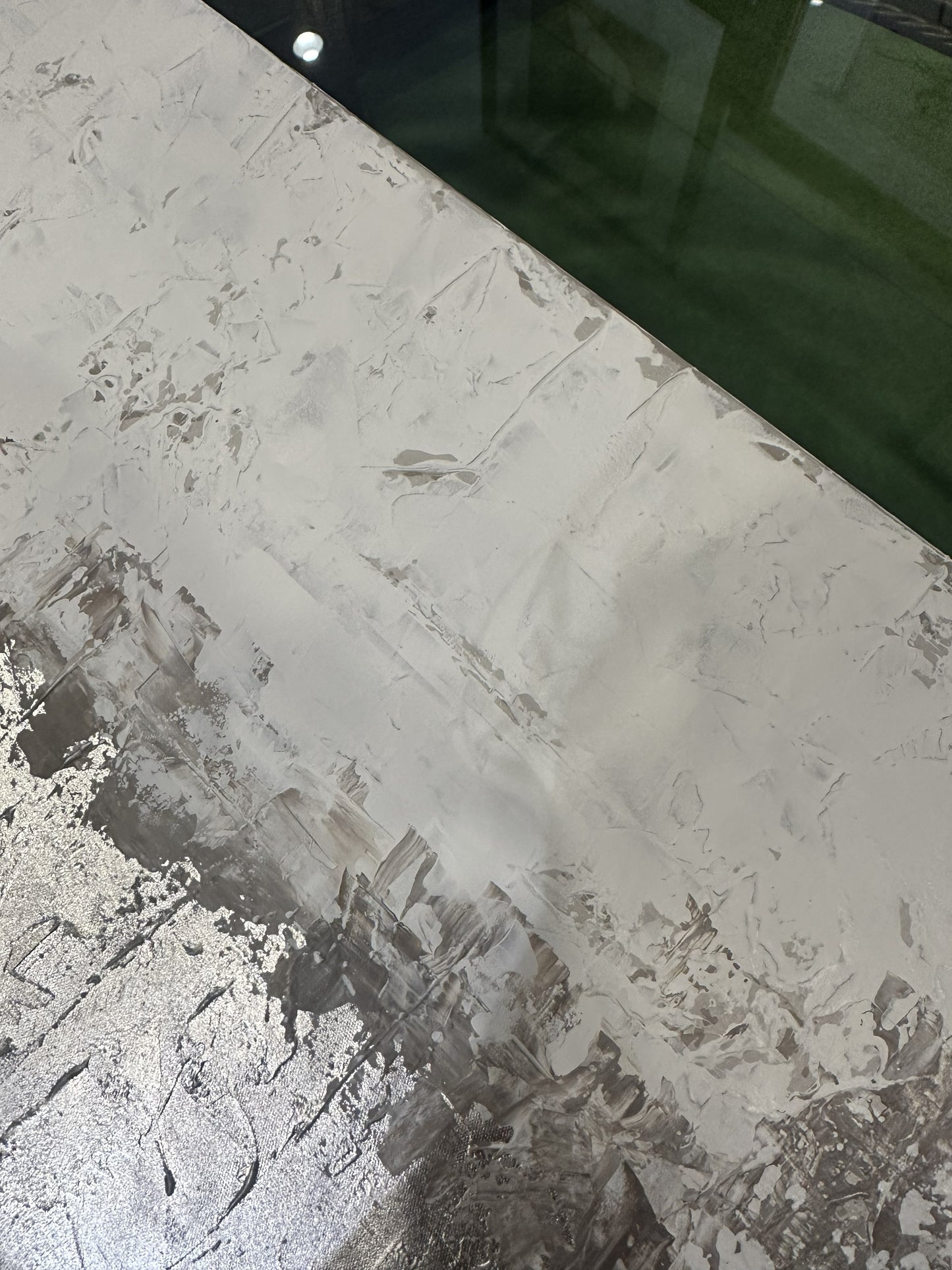 Sarah Brooke "Somewhere Small" Giclee in Silver and White (0L7010)