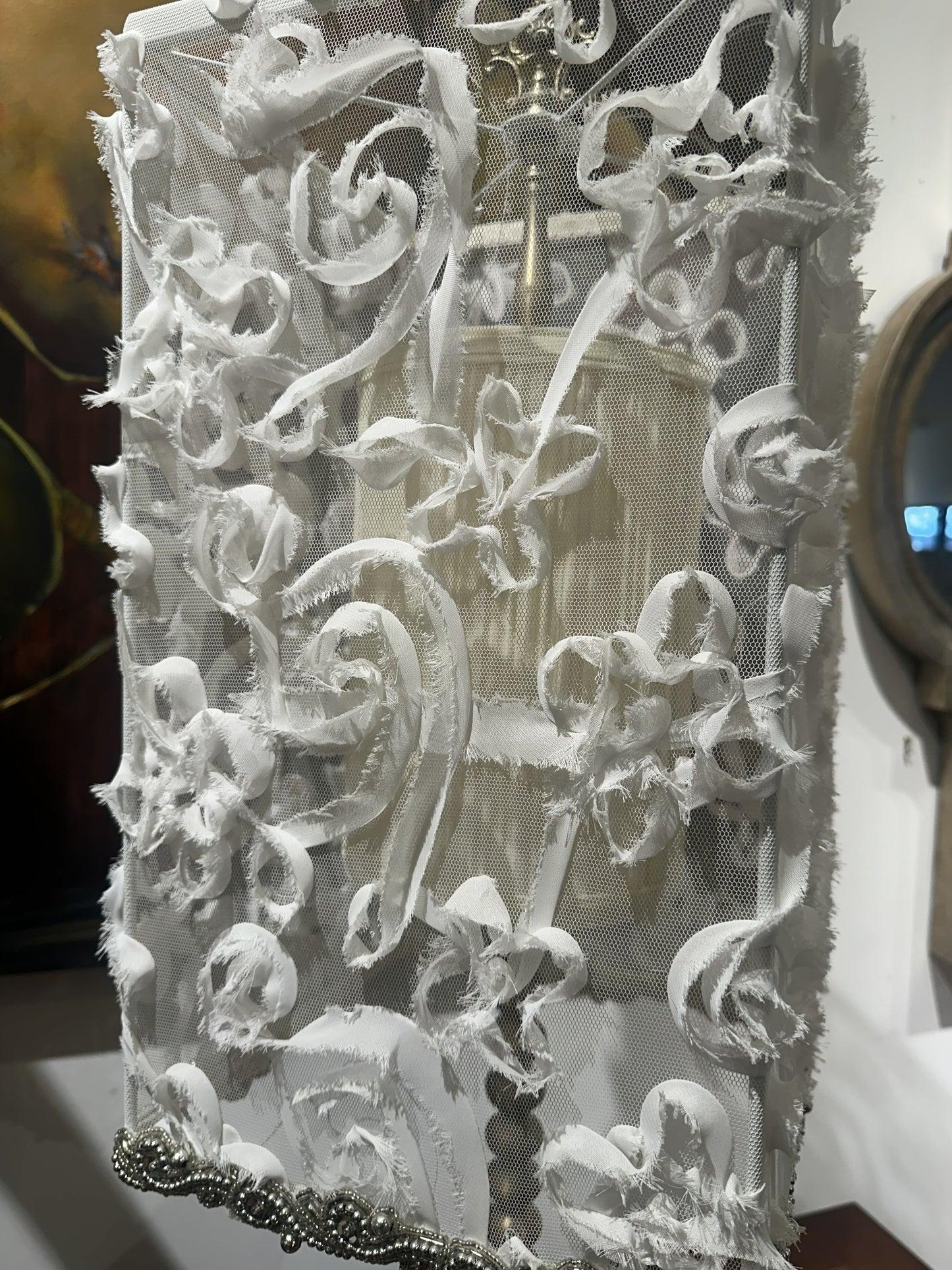 Luna Bella Scrolled Shade Lamp (0H2001)