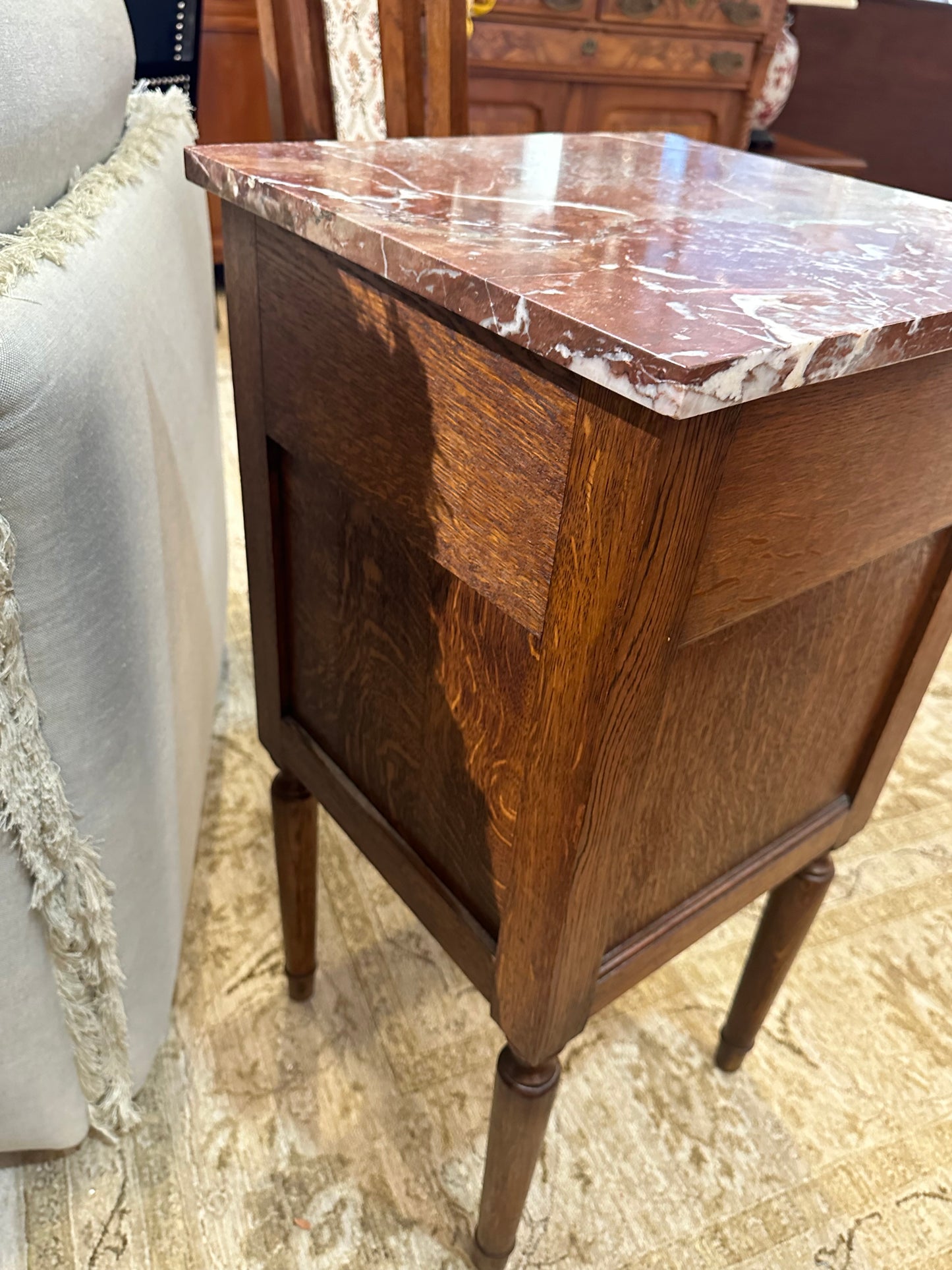 Marble Top End Table (27230)