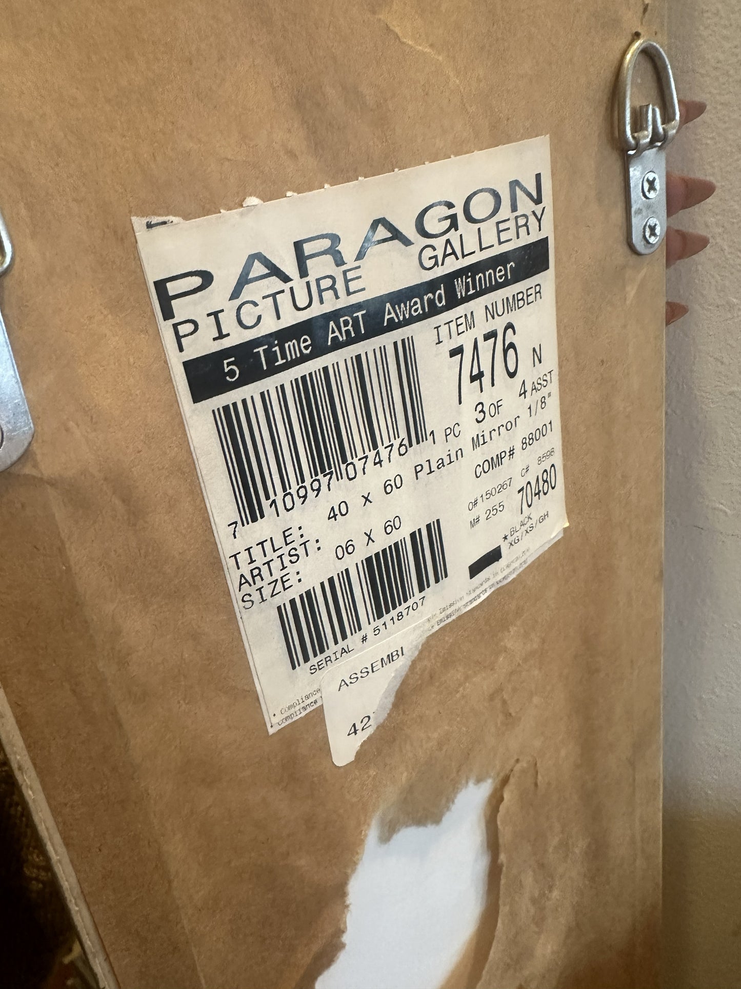 Paragon Modern Triptych, set of 3 Vertical (0L7015)